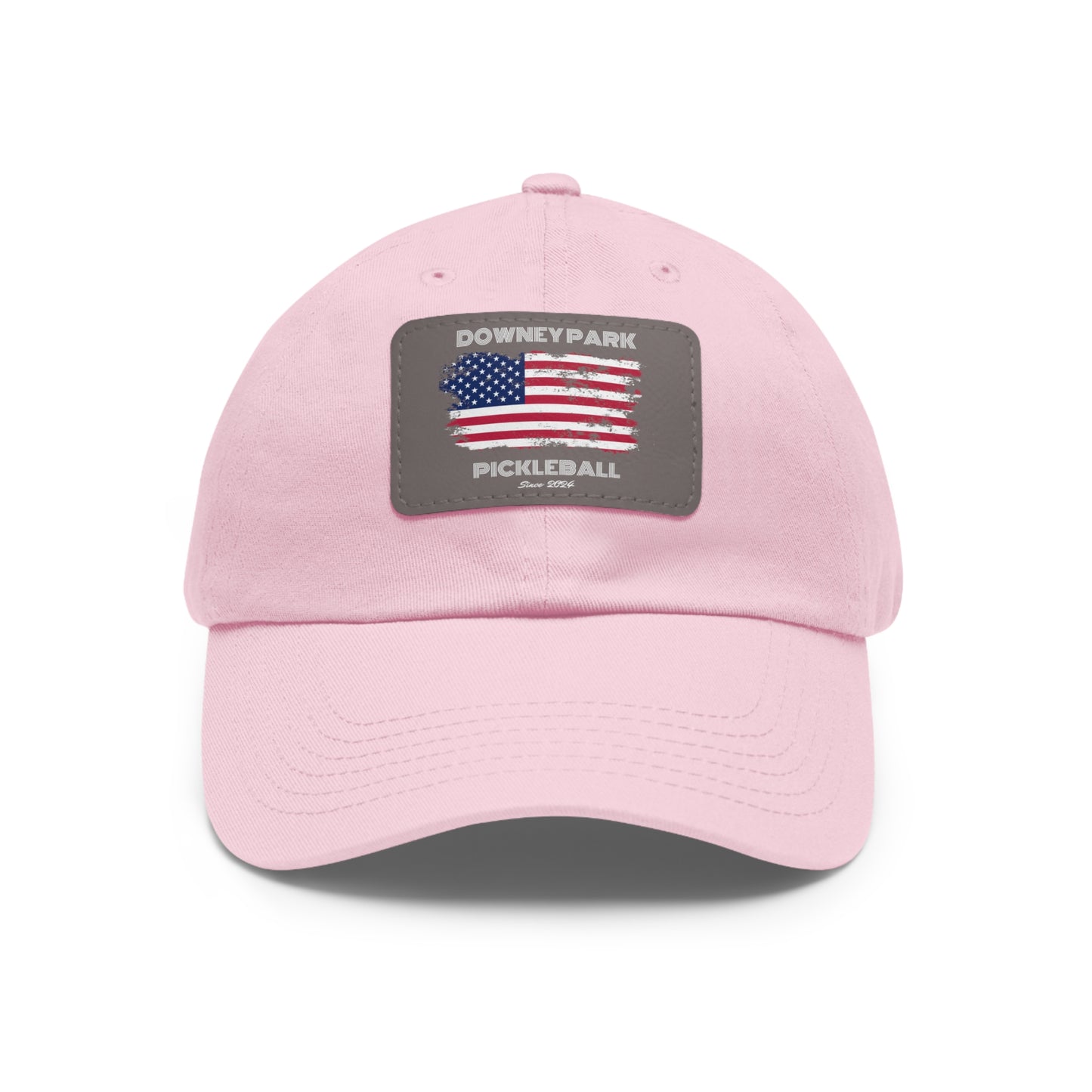 Downey Park Pickleball Since 2024 Hat with Leather Patch
