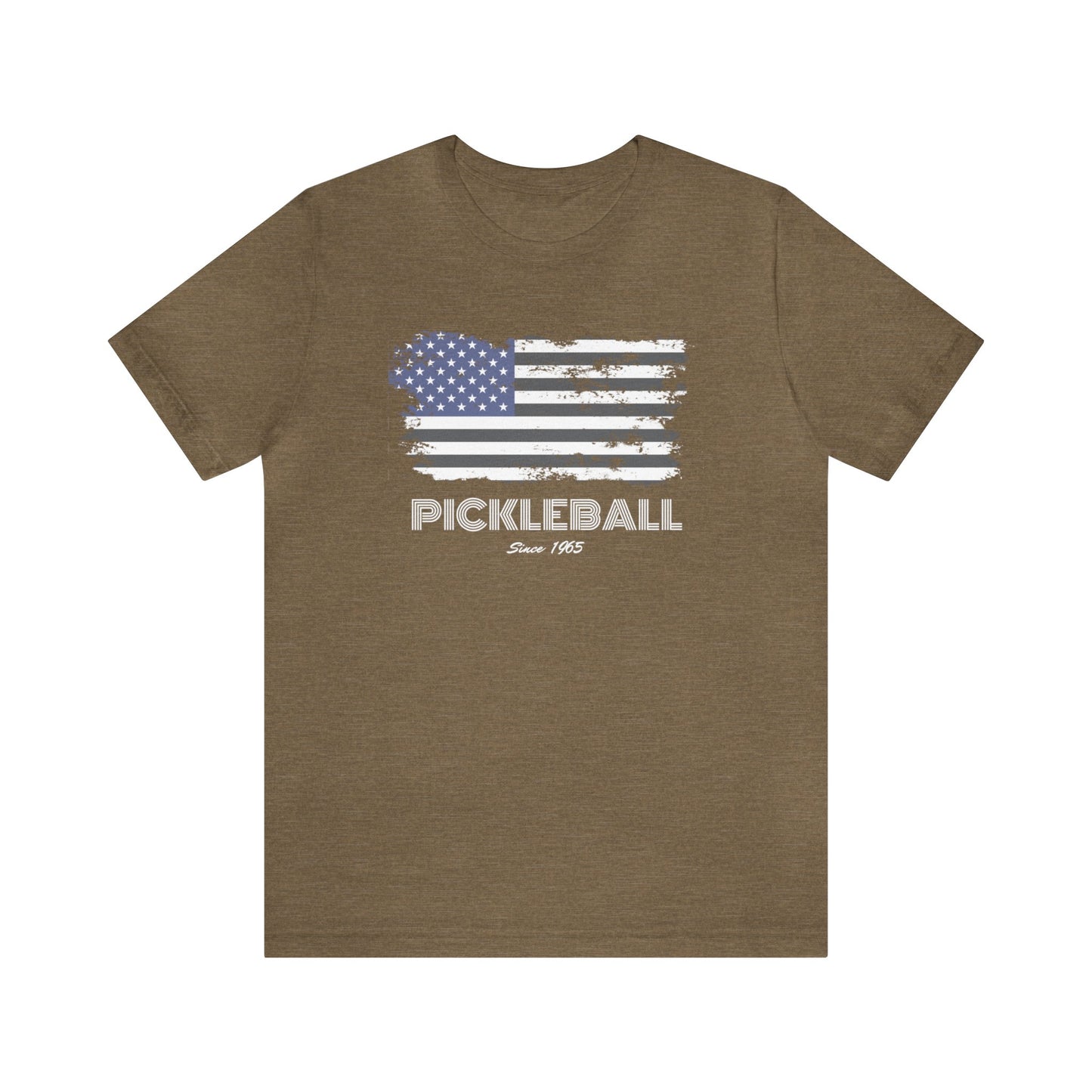 Unisex American Flag USA Pickleball Since 1965 Premium T-Shirt