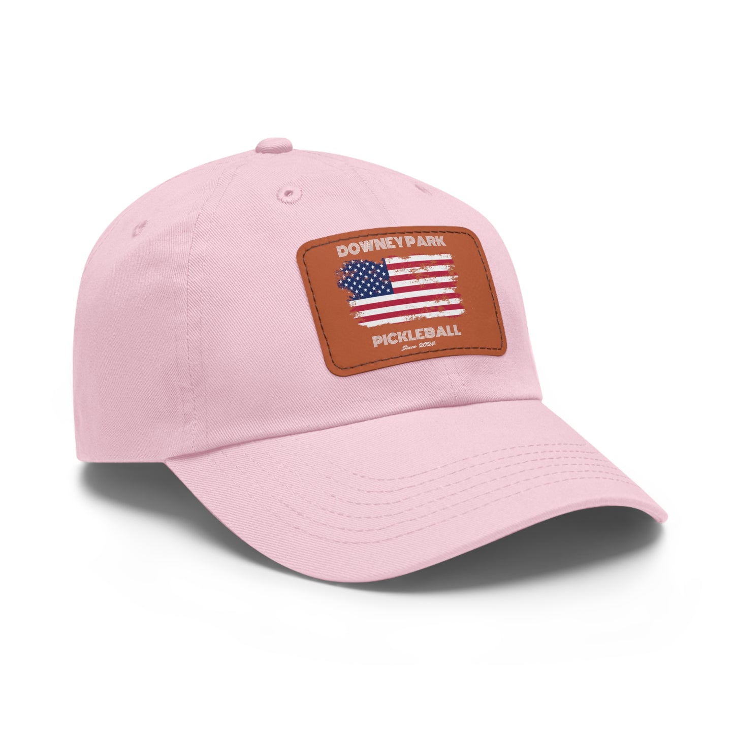 Downey Park Pickleball Since 2024 Hat with Leather Patch