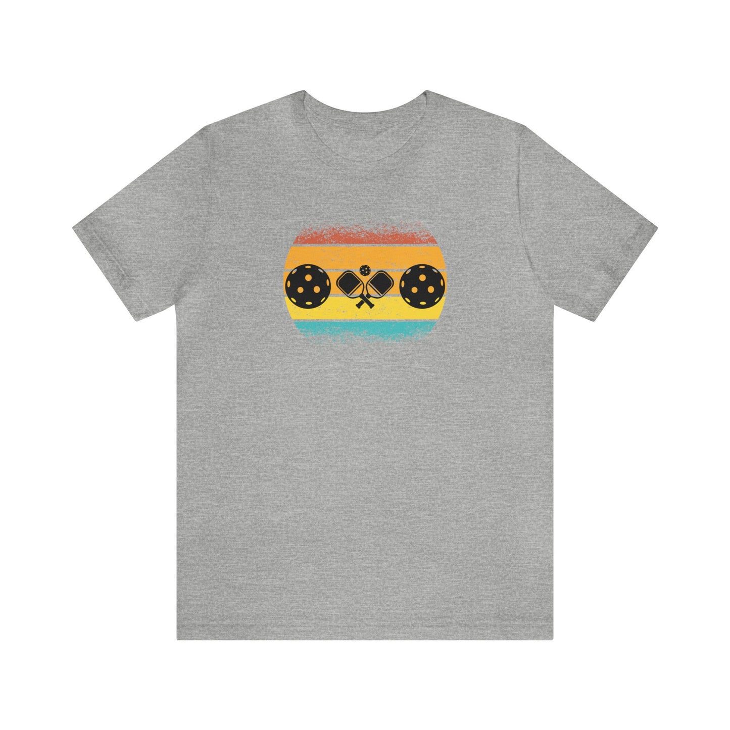 Unisex Tropical Pickleball Sunset Gorgeous Premium T-Shirt
