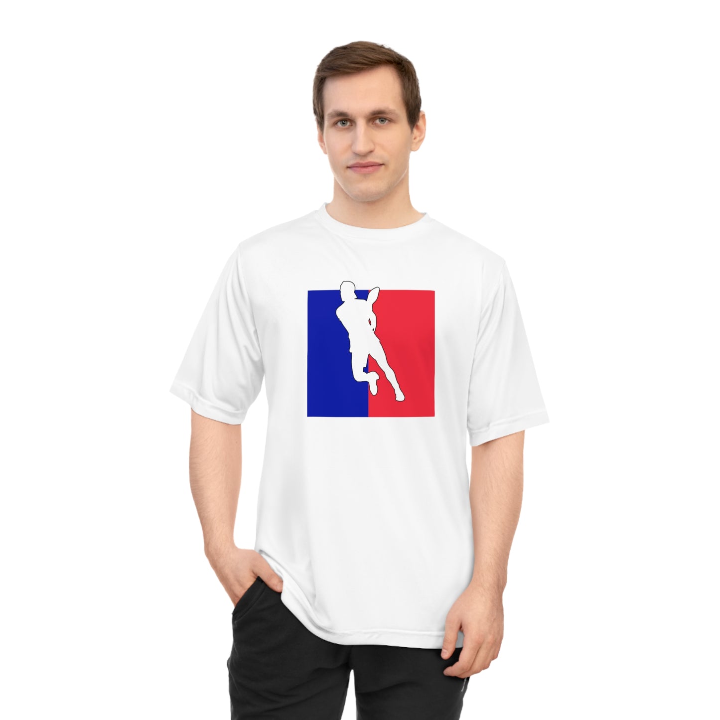 Unisex Pickleball Player Logo Performance T-shirt