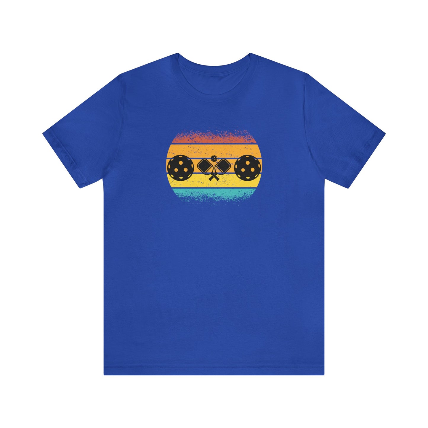 Unisex Tropical Pickleball Sunset Gorgeous Premium T-Shirt