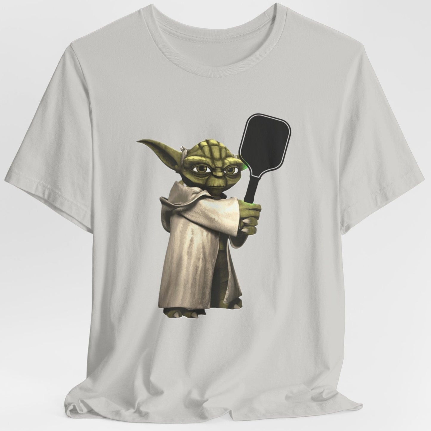 Super cool looking Pickleball Yoda Premium Funny Star Wars Return of the Jedi Picklelball T-Shirt