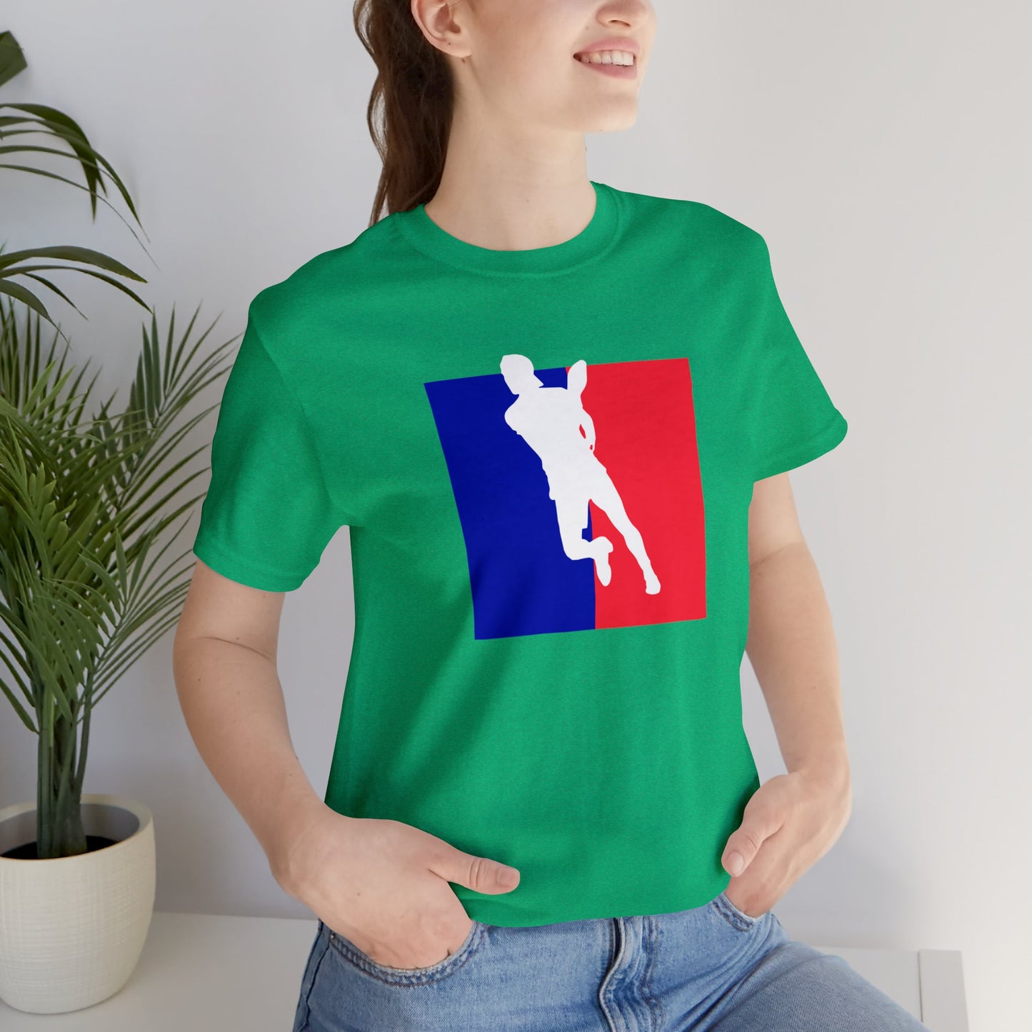 Unisex Pickleball Player Logo Cool, Unique Design Premium T-Shirt