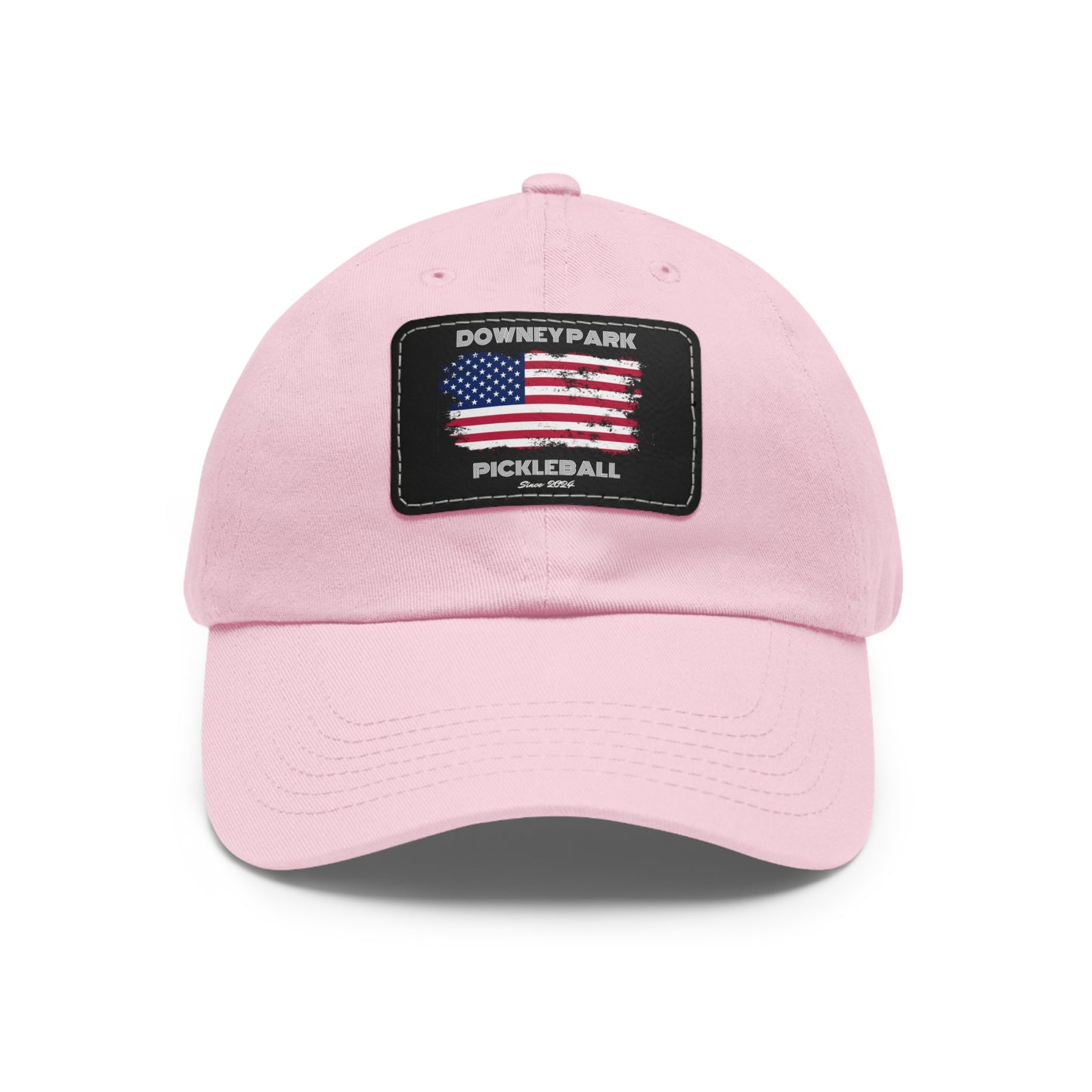 Downey Park Pickleball Since 2024 Hat with Leather Patch