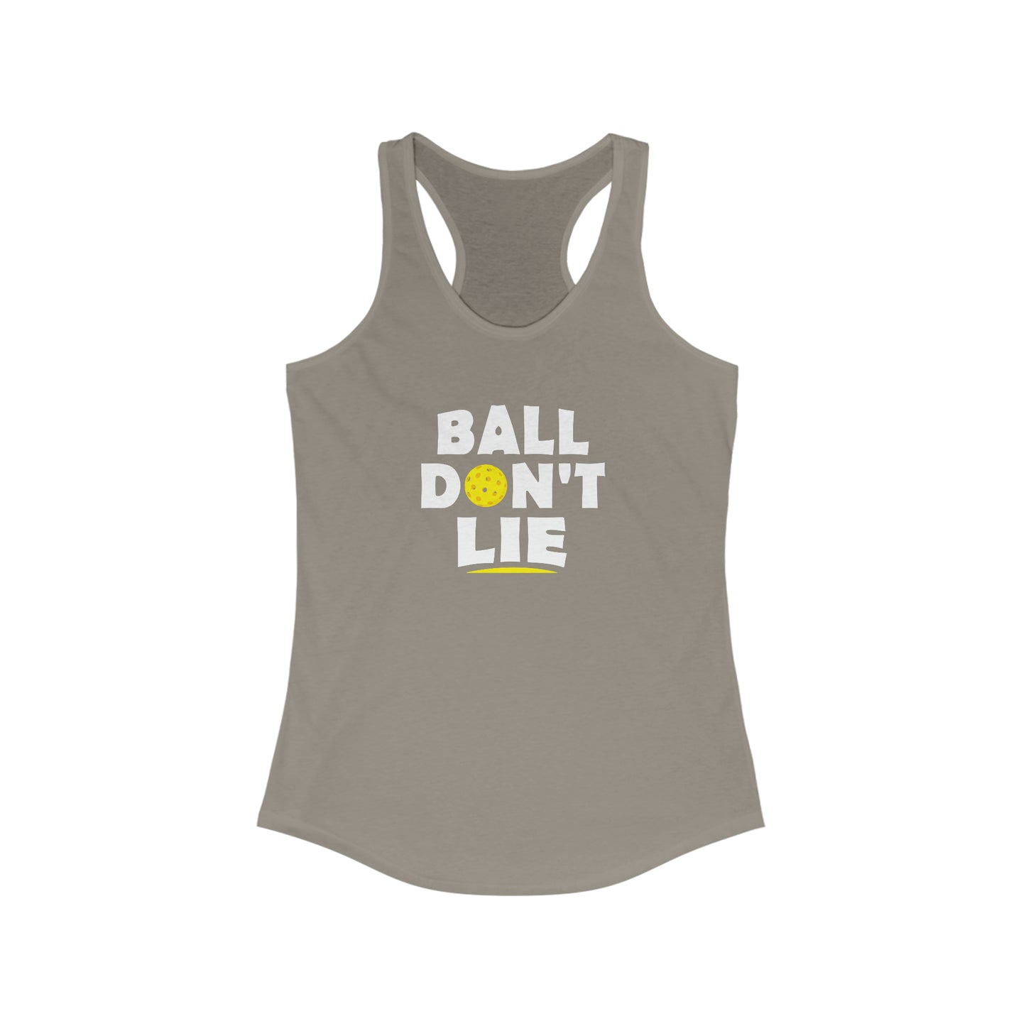 Ball Don't Lie Funny, Super Cute Women's Pickleball Tank Top
