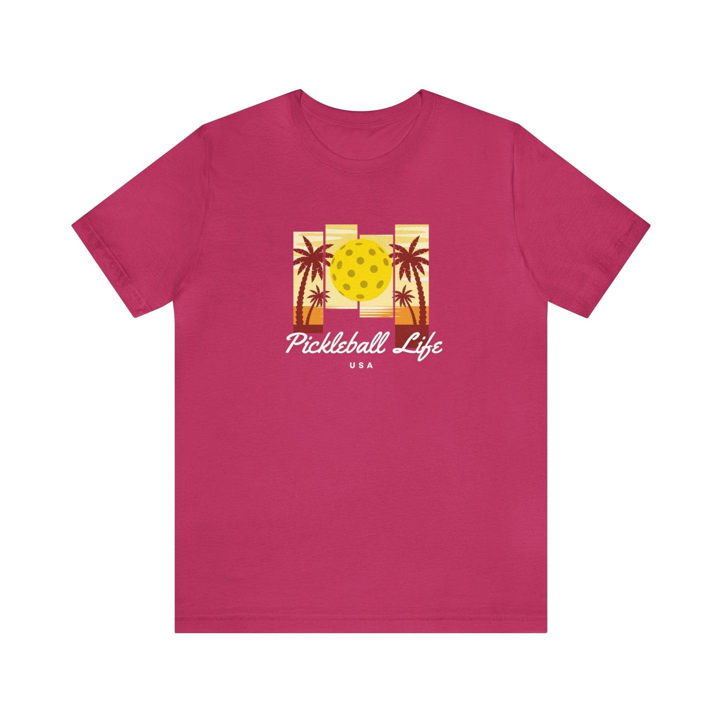 Unisex Pickleball Life USA Premium T-Shirt