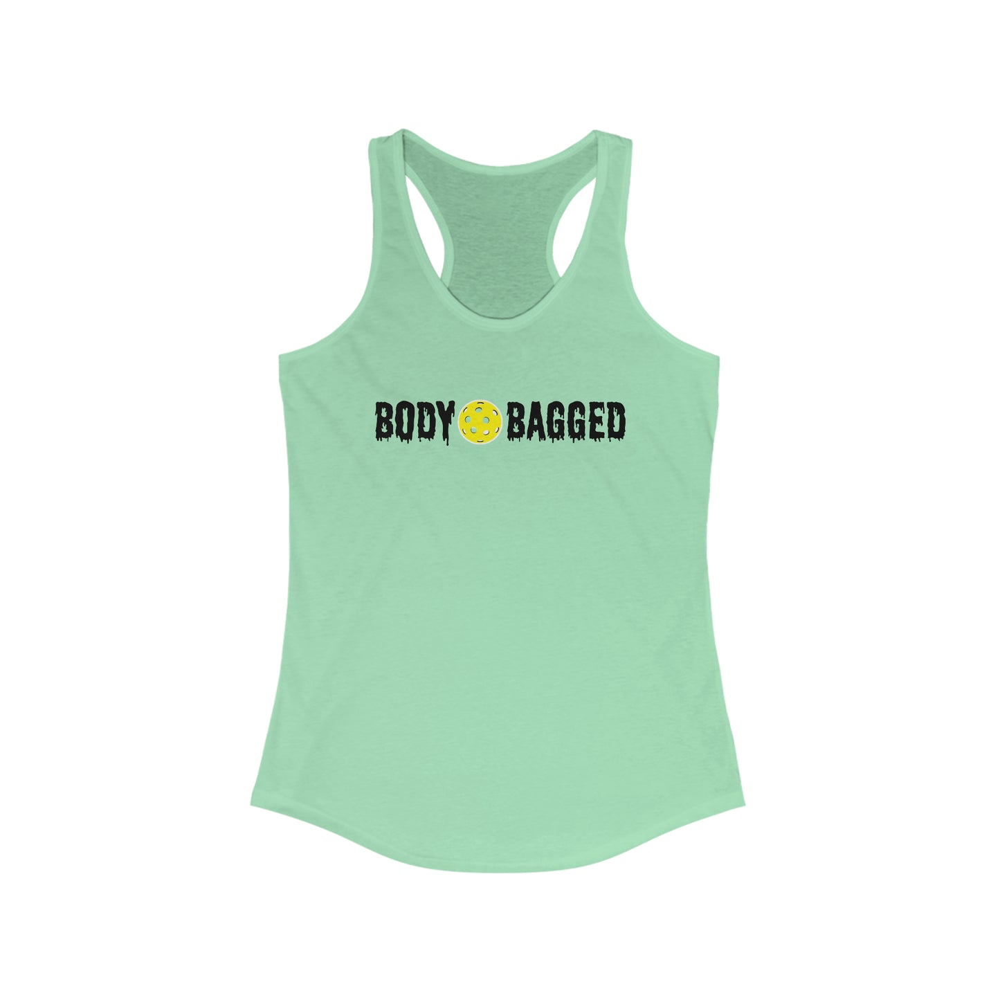 Body Bagged Pickleball Women's Racerback Pickleball Tank Top