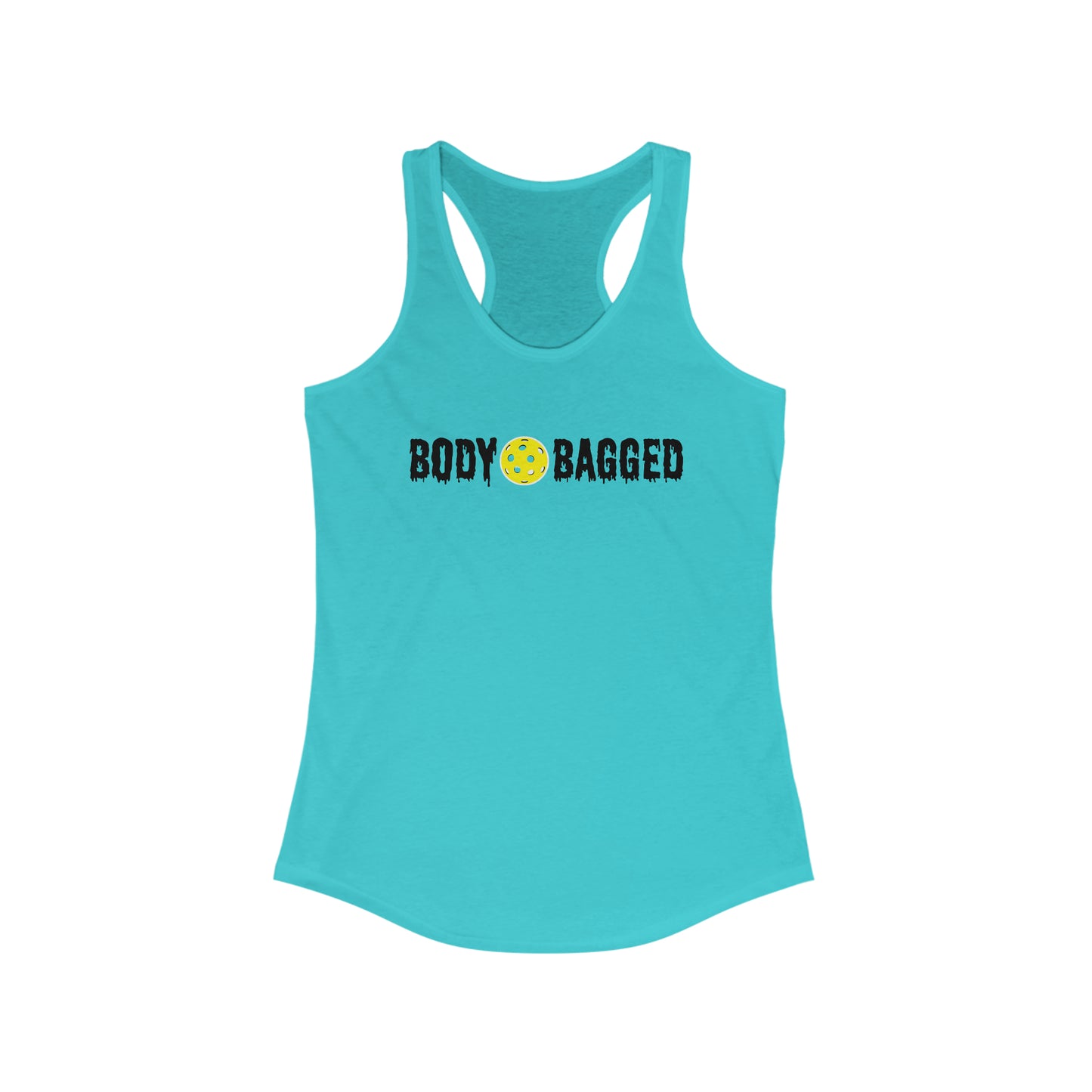 Body Bagged Pickleball Women's Racerback Pickleball Tank Top
