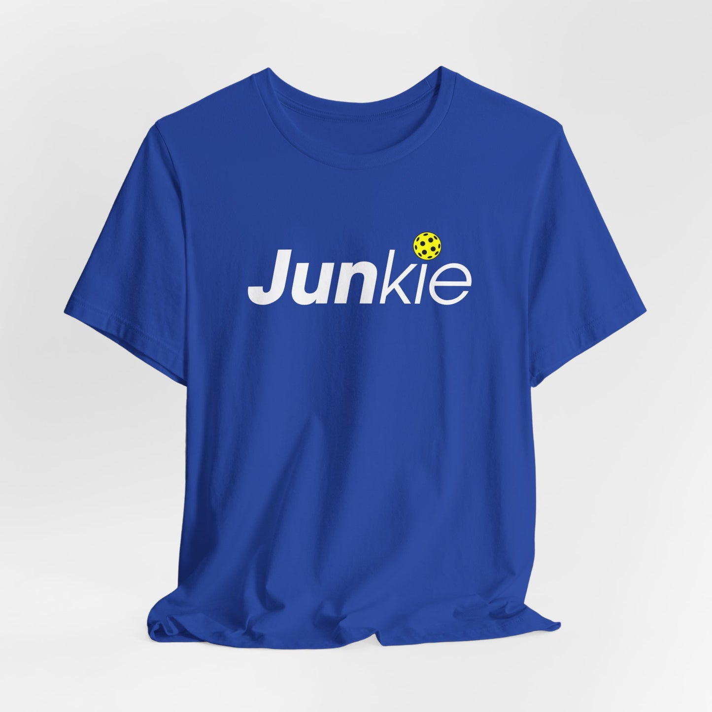 Pickleball Junkie Unisex Premium Pickleball T-Shirt