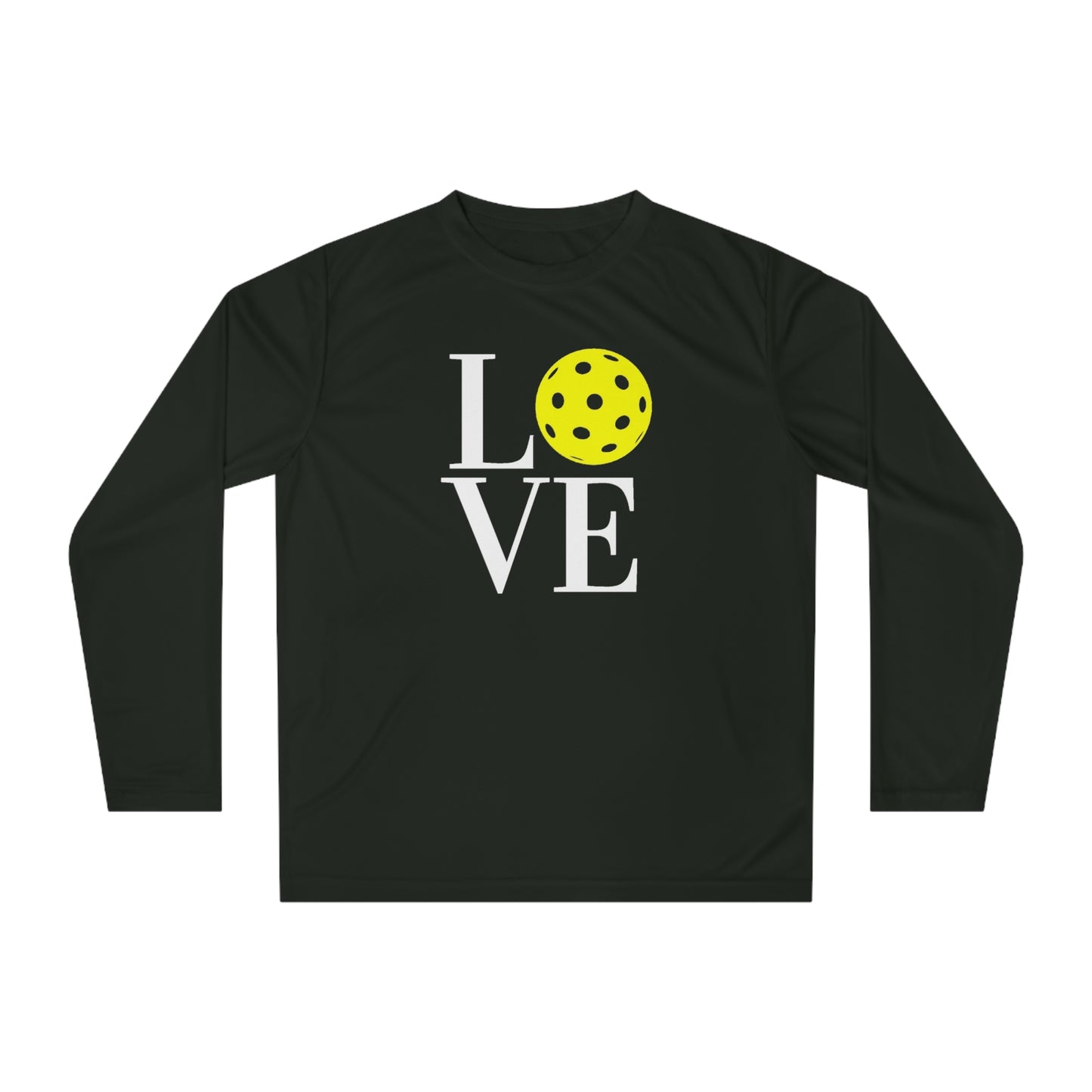 LOVE Pickleball Super Cute Unisex Performance Long Sleeve Shirt