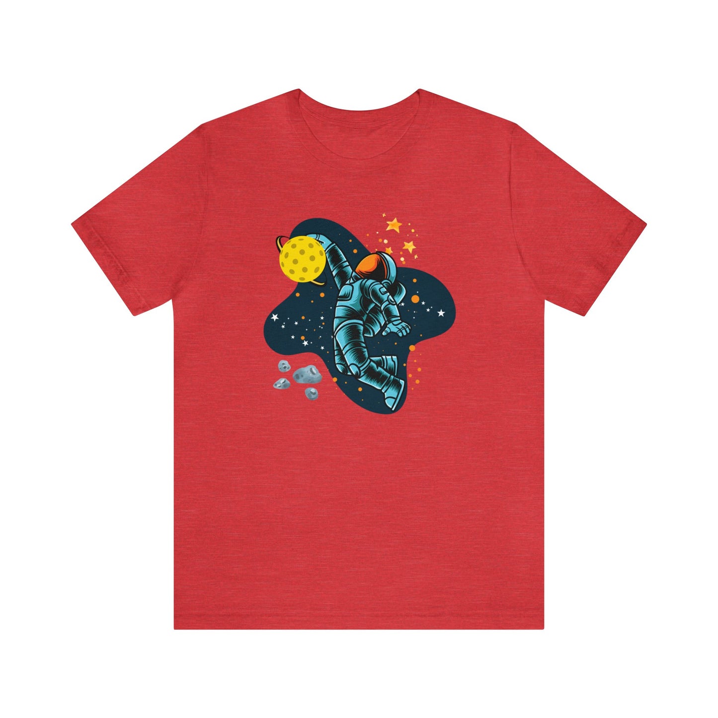 Pickleball Space Astronaut Unisex Premium T-Shirt