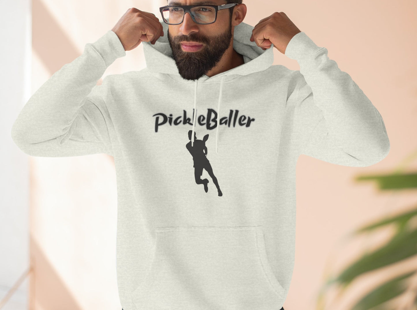 Our sharp Pickleballer Unisex Premium Pickleball Pullover Hoodie