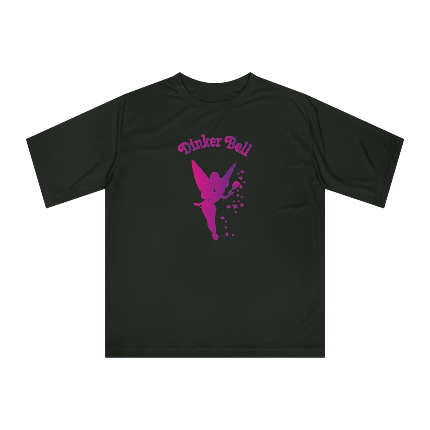 Dinker Bell Super Cute Unisex Performance Pickleball T-shirt