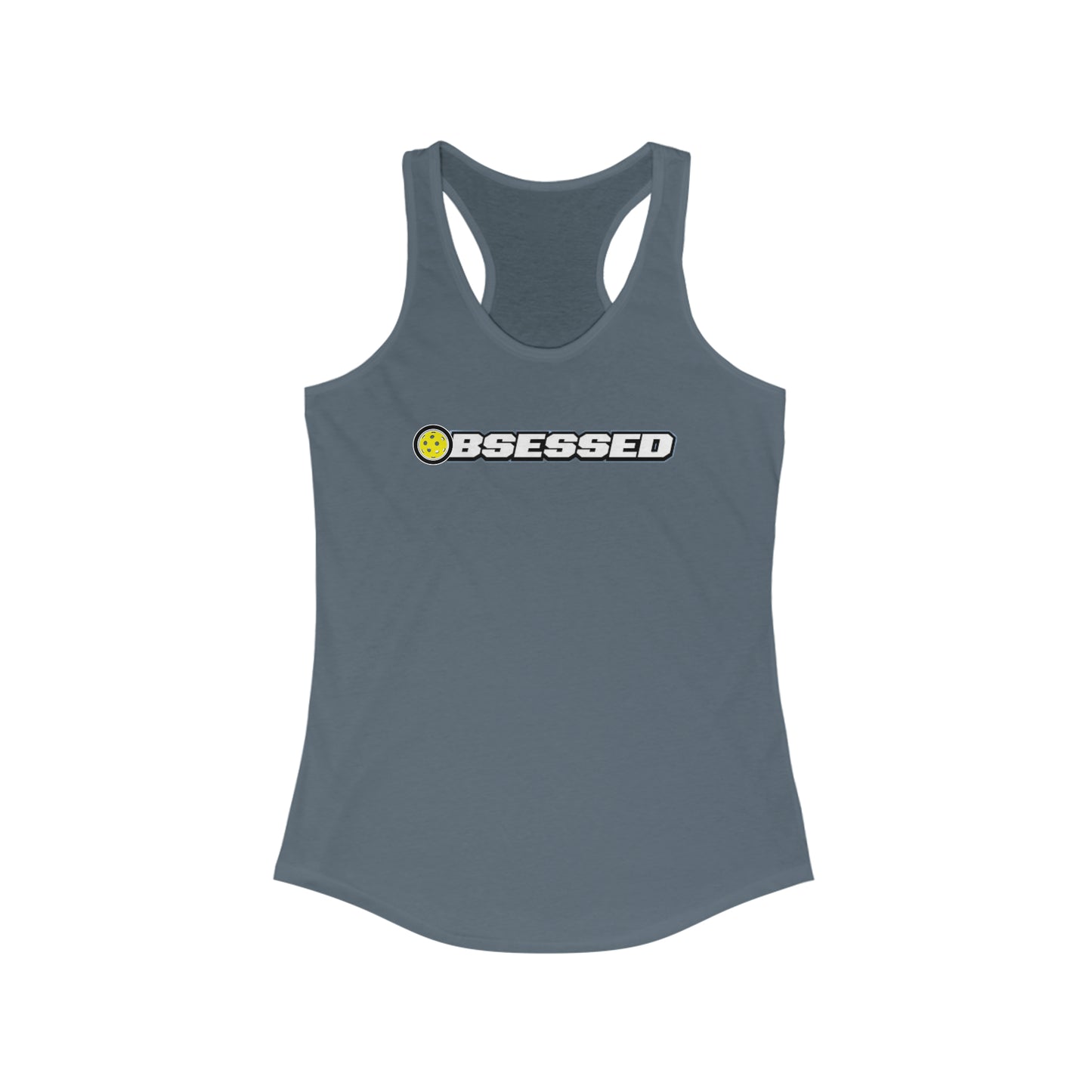 Obsessed With Pickleball Women's Racerback Pickleball Tank Top