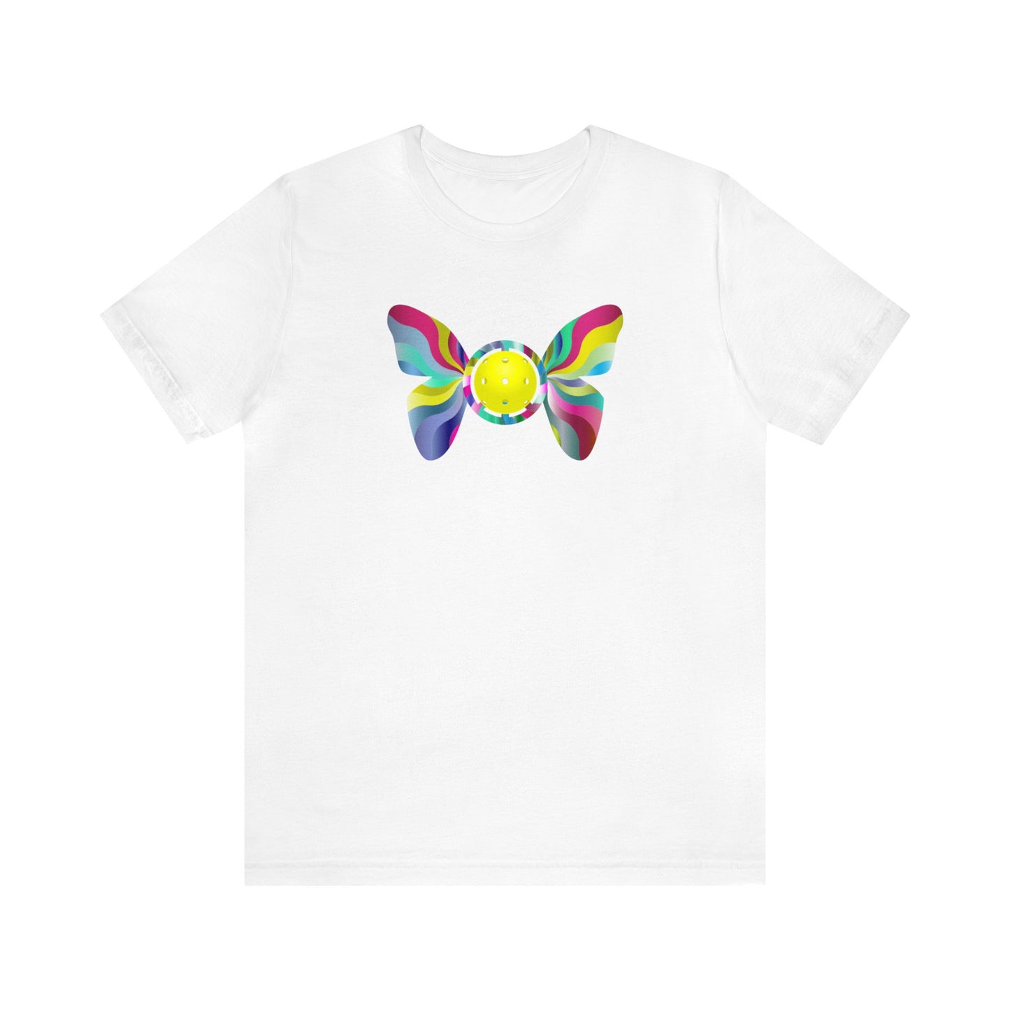 Beautiful Pickleball Butterfly Unisex Premium T-Shirt