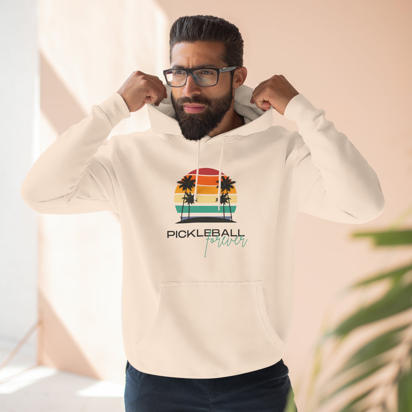 Pickleball Forever Unisex Gorgeous Premium Pullover Hoodie
