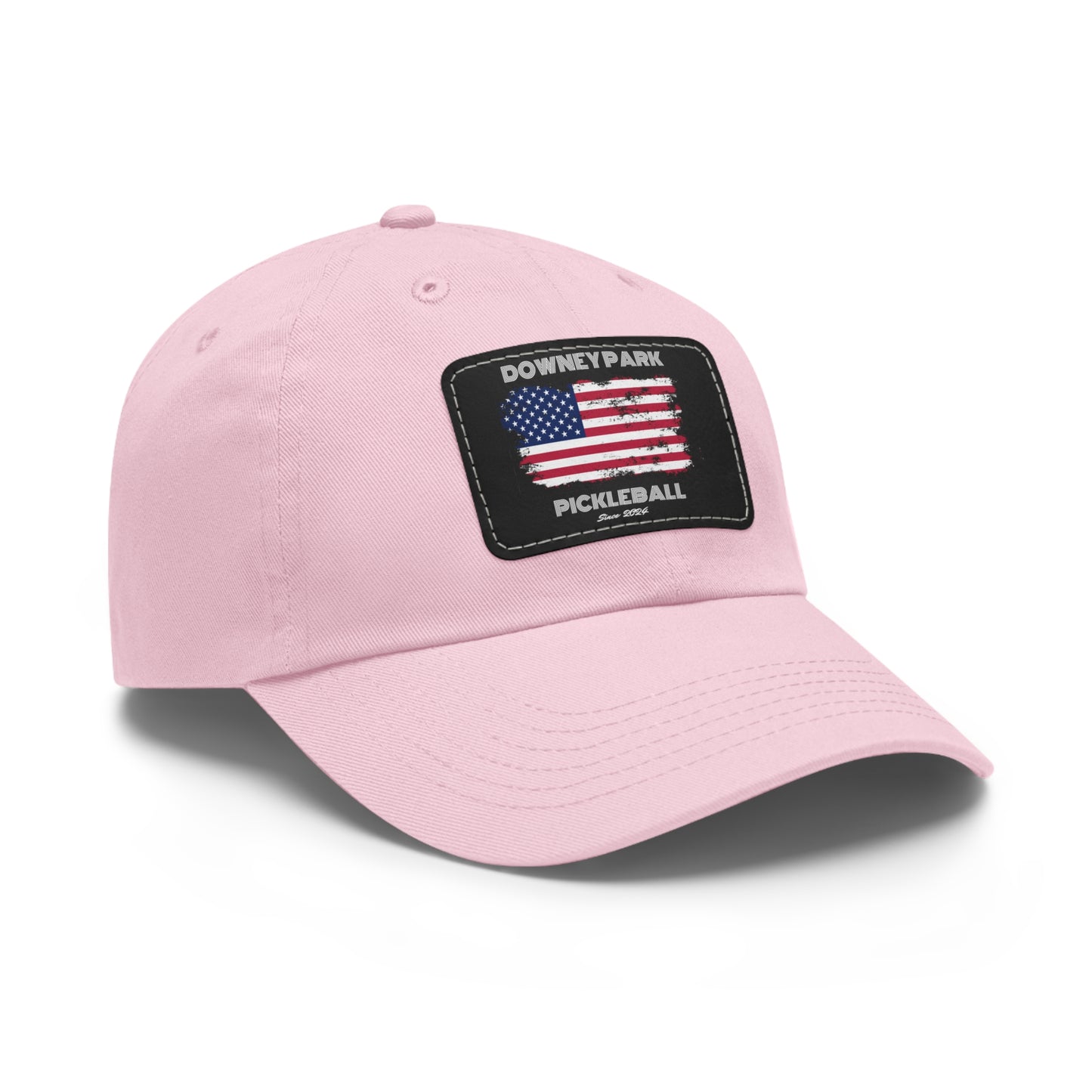 Downey Park Pickleball Since 2024 Hat with Leather Patch