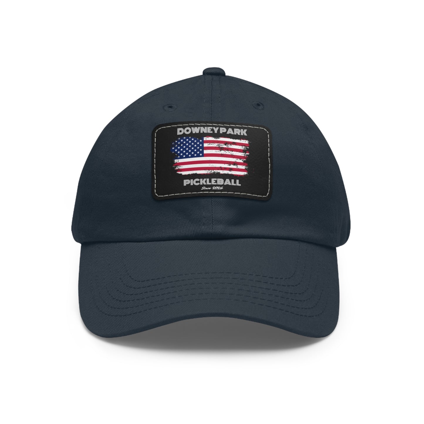 Downey Park Pickleball Since 2024 Hat with Leather Patch