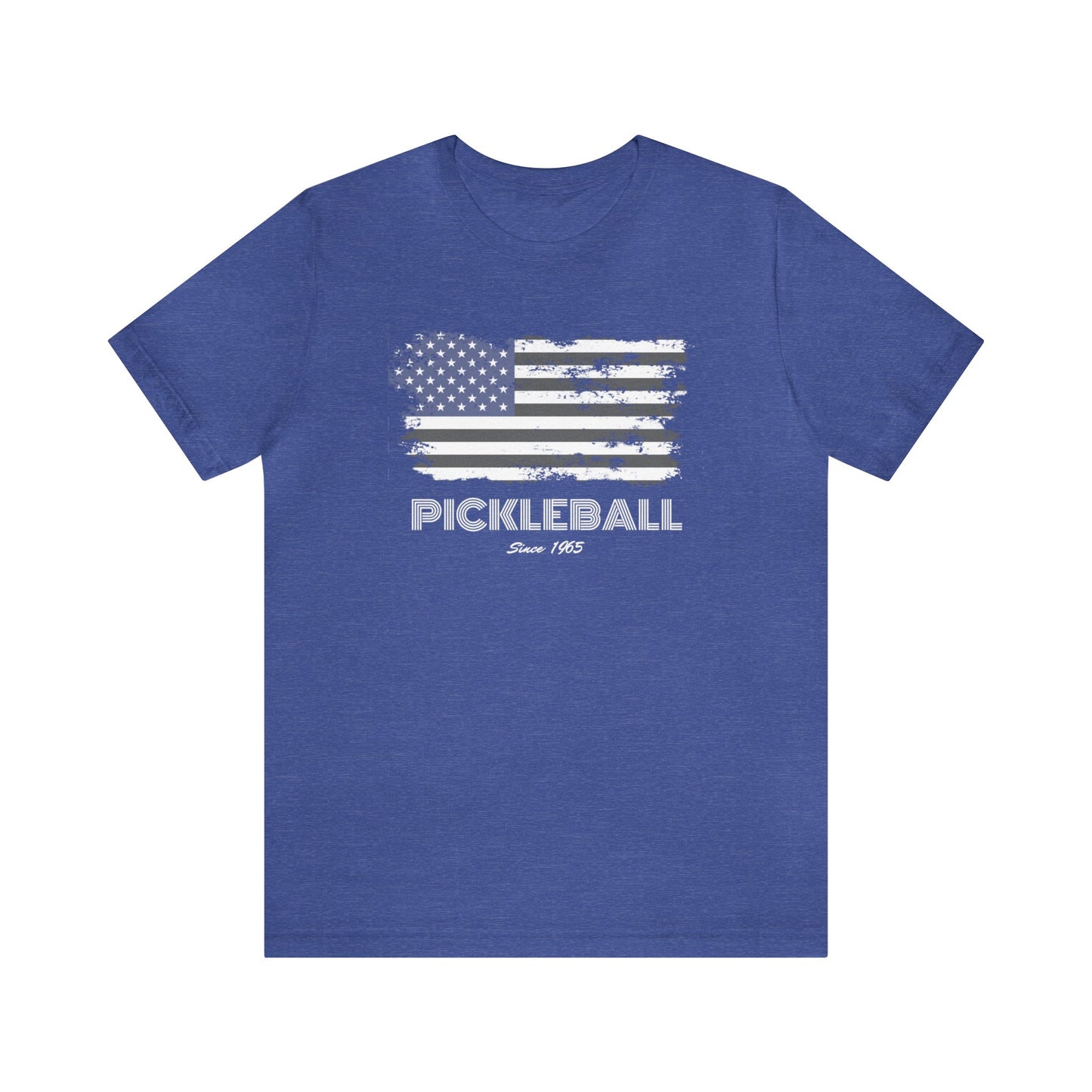 Unisex American Flag USA Pickleball Since 1965 Premium T-Shirt