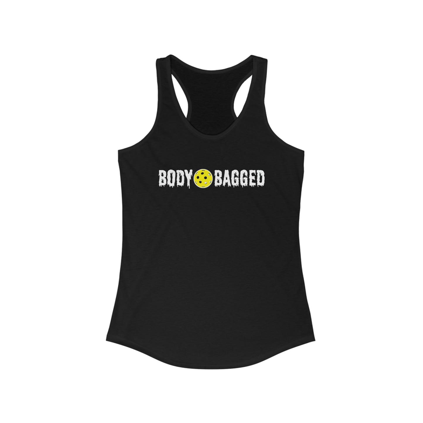 Body Bagged Pickleball Women's Racerback Pickleball Tank Top