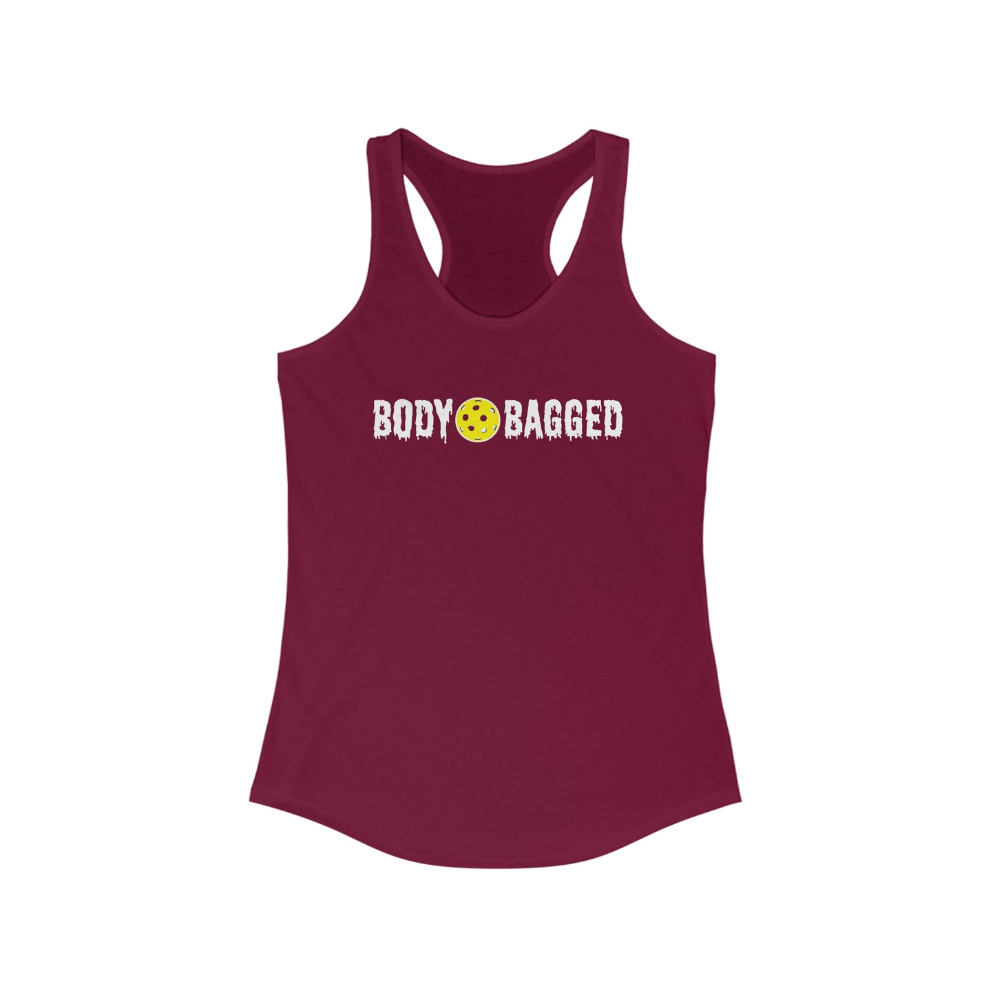 Body Bagged Pickleball Women's Racerback Pickleball Tank Top