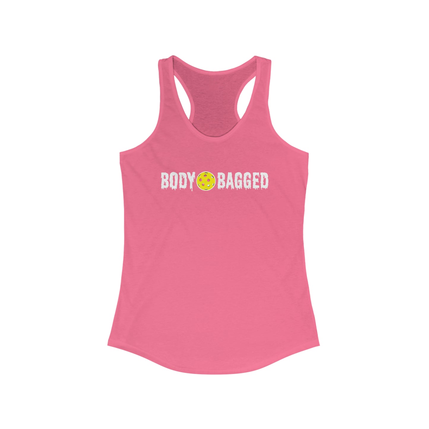 Body Bagged Pickleball Women's Racerback Pickleball Tank Top