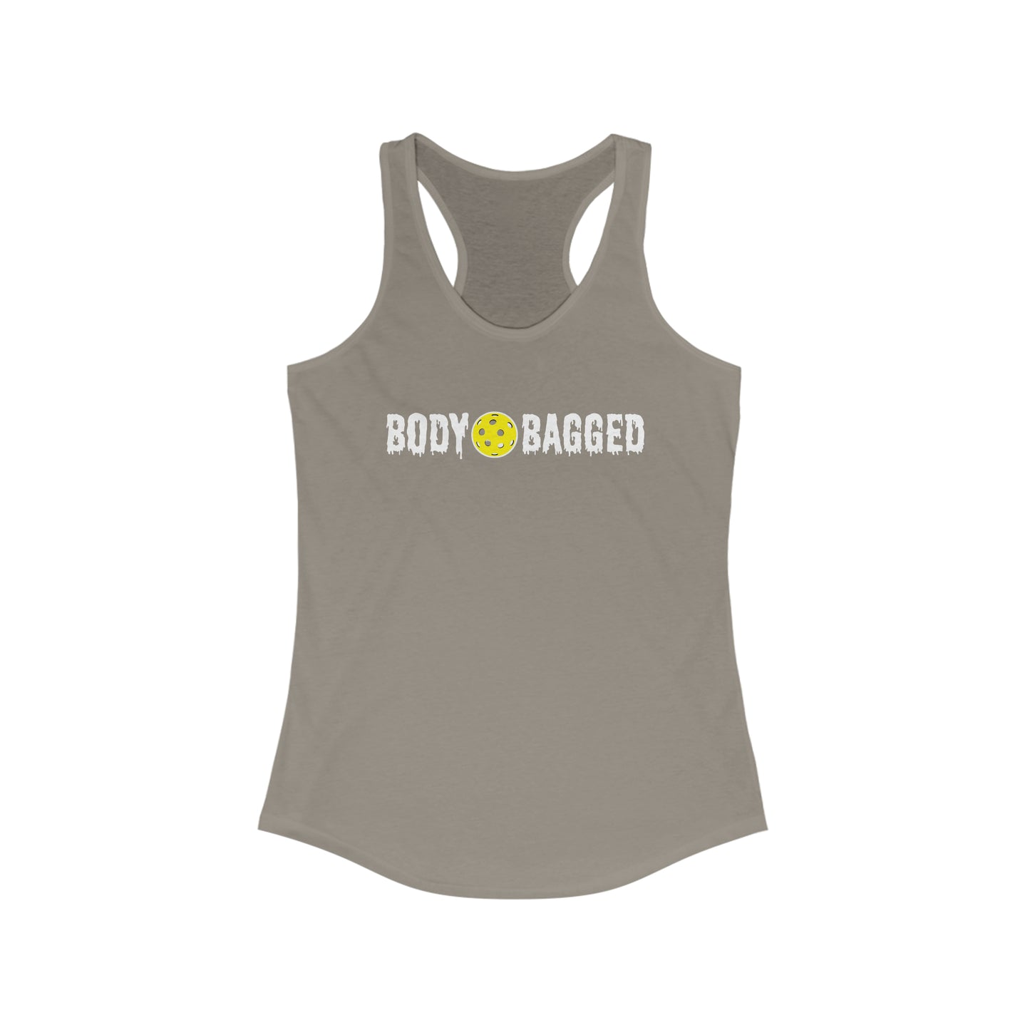 Body Bagged Pickleball Women's Racerback Pickleball Tank Top