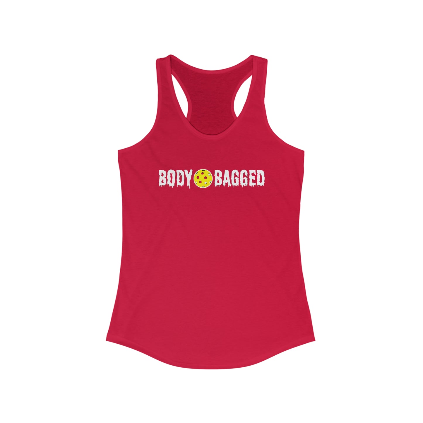 Body Bagged Pickleball Women's Racerback Pickleball Tank Top