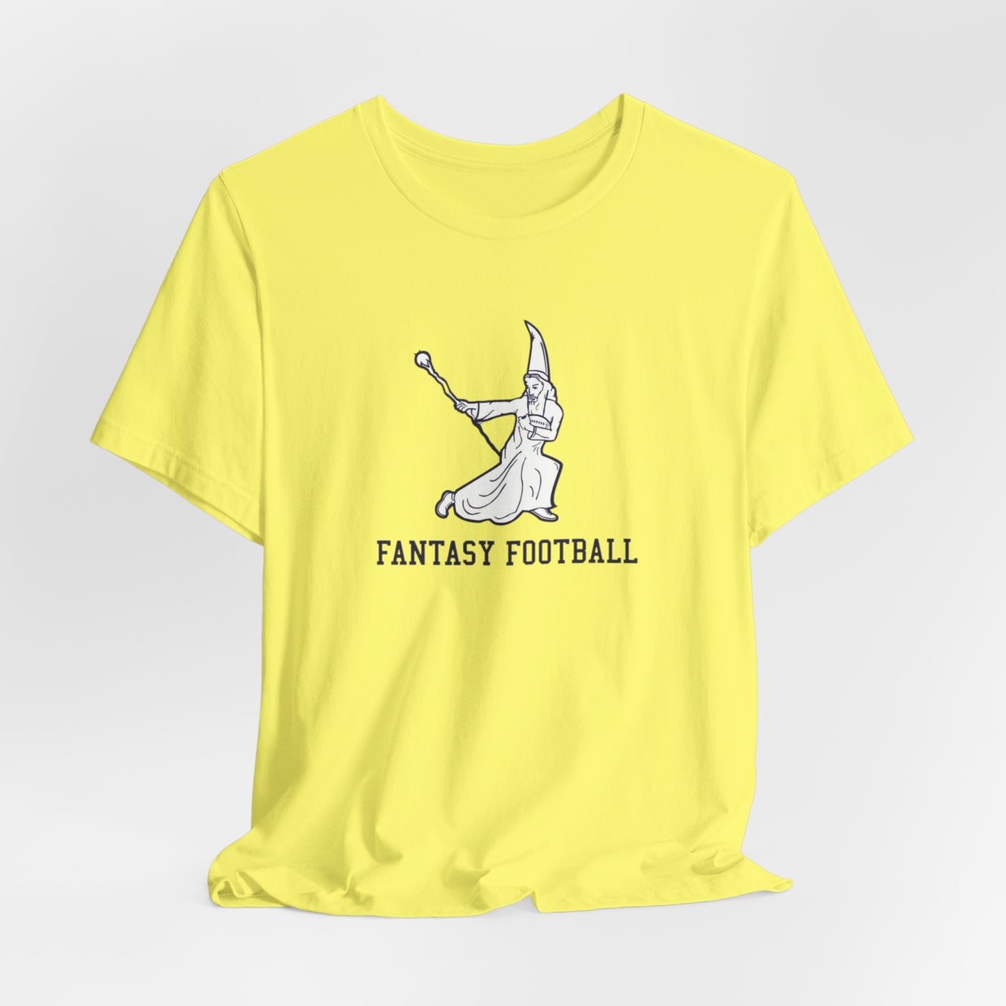 Fantasy Football Wizard Funny Unisex Premium T-Shirt