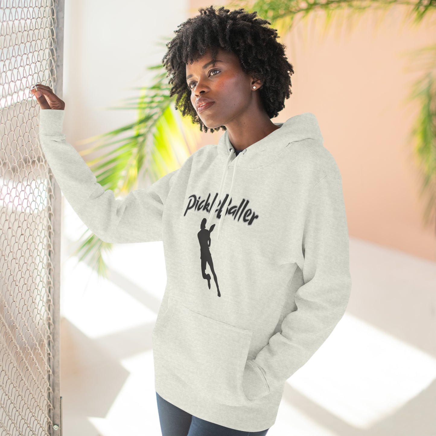Pickleballer Unisex Premium Pickleball Pullover Hoodie