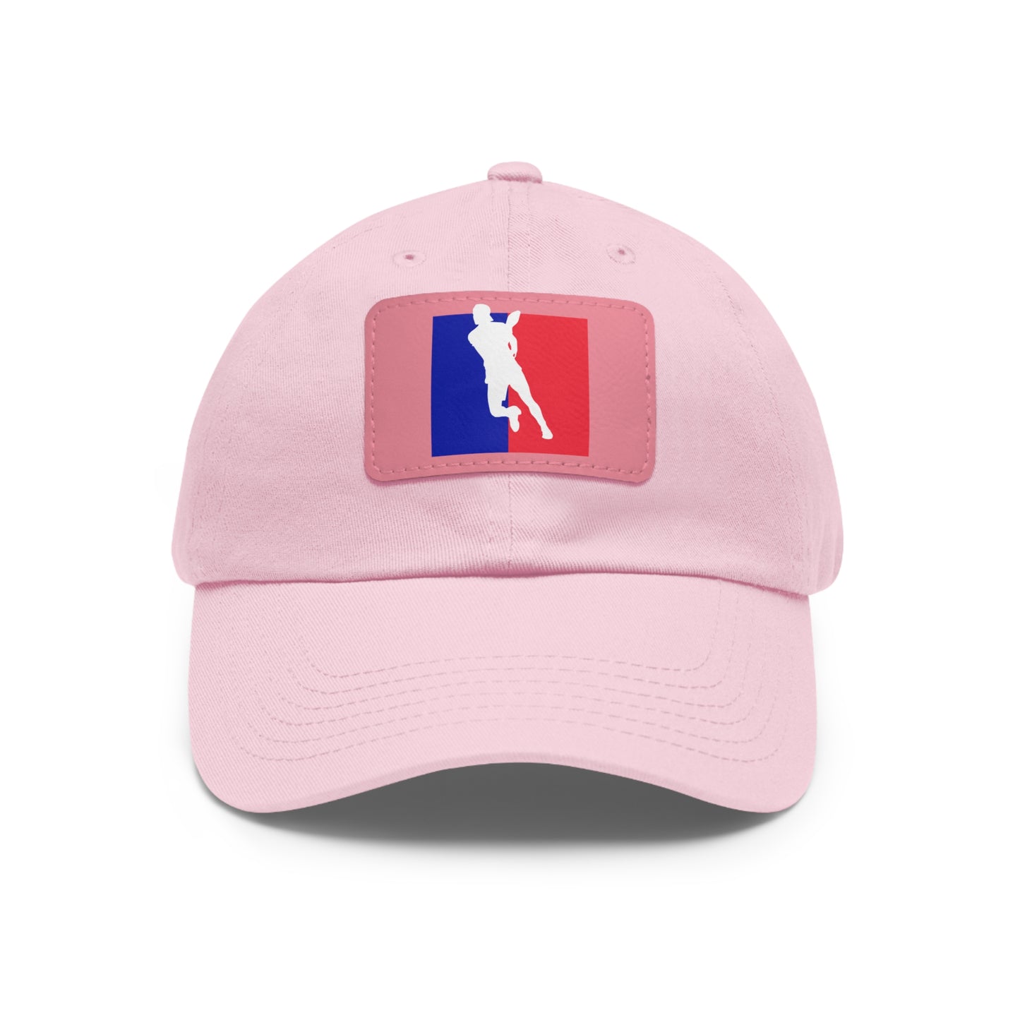 Pickleball Player Logo Hat (printed with leather patch)