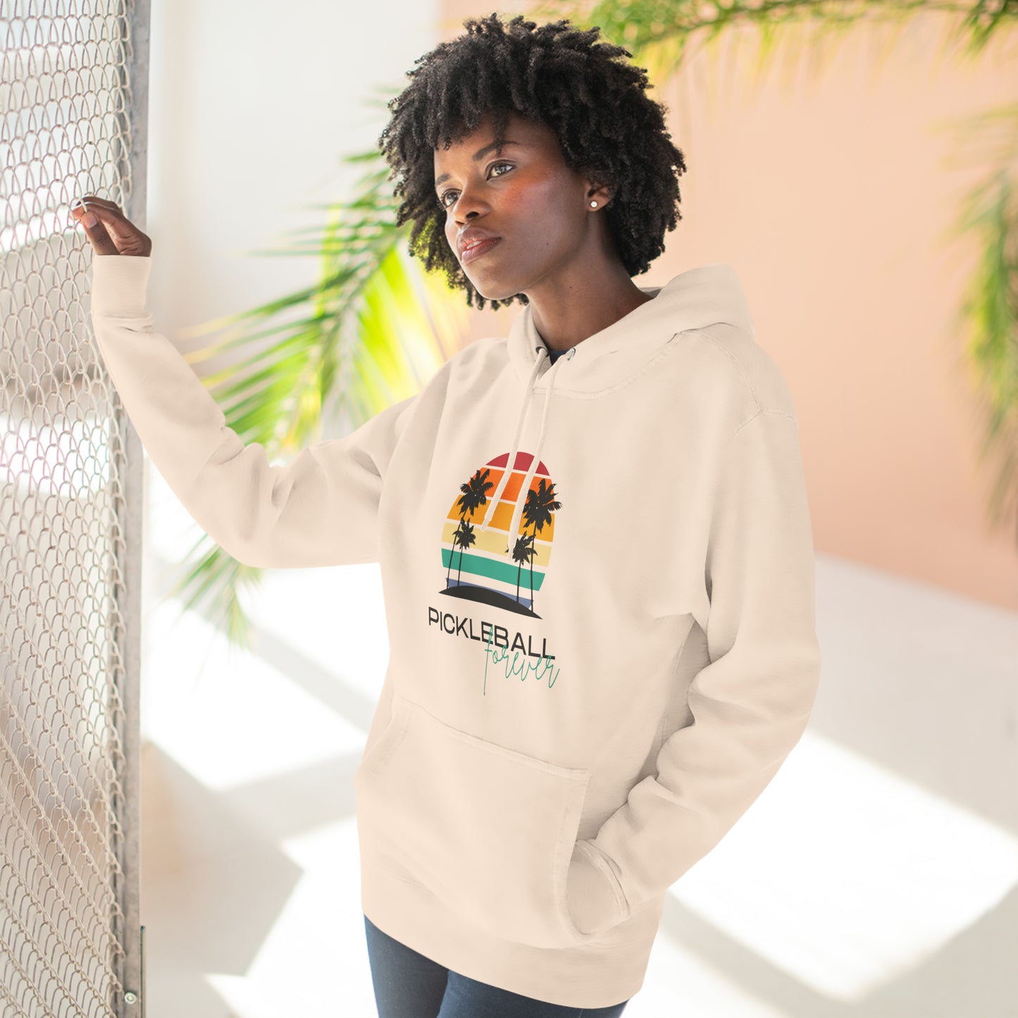 Pickleball Forever Unisex Gorgeous Premium Pullover Hoodie