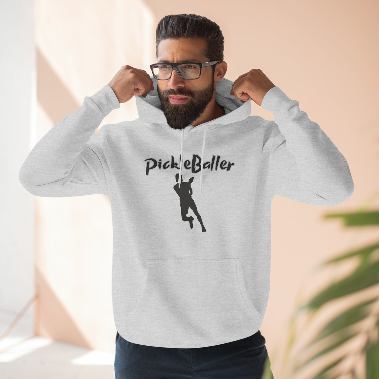 Pickleballer Unisex Premium Pickleball Pullover Hoodie