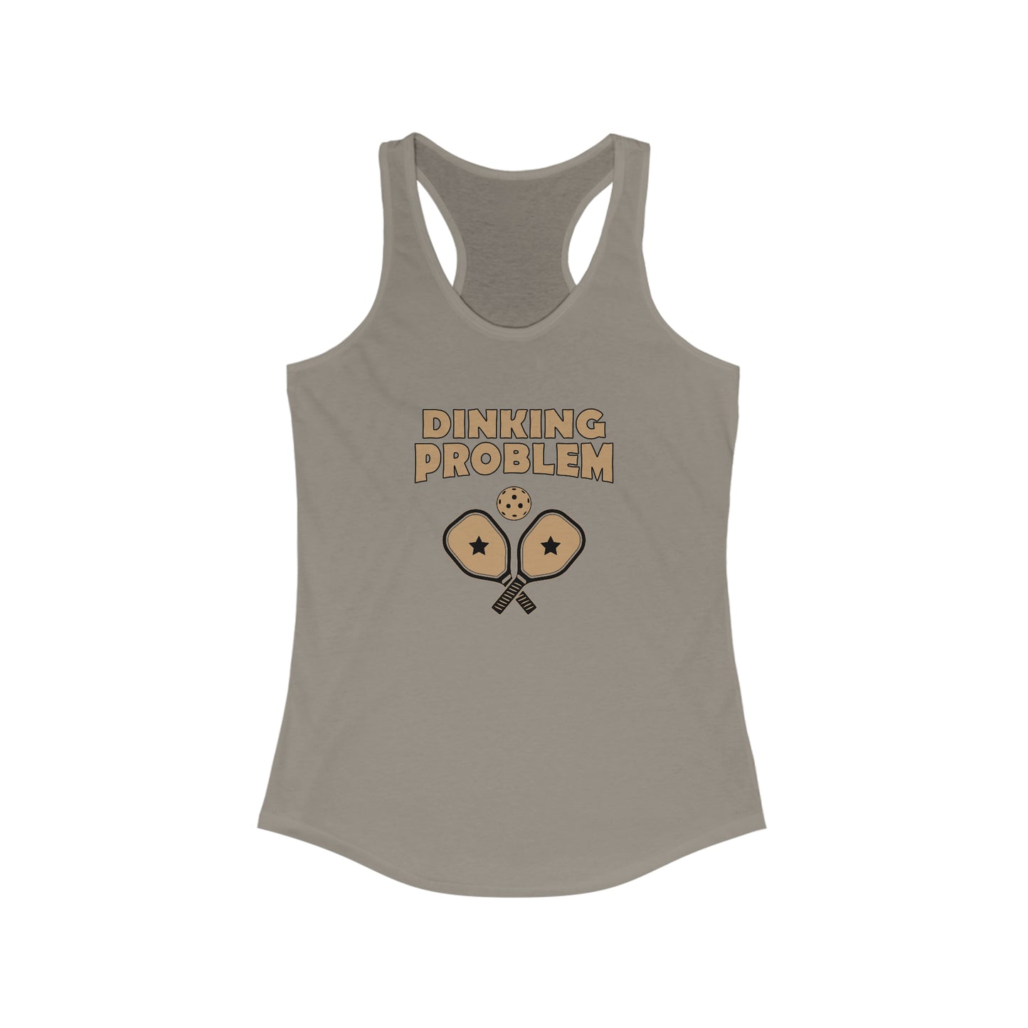 Dinking Problem Super Cute, Funny Women's Pickleball Tank Top