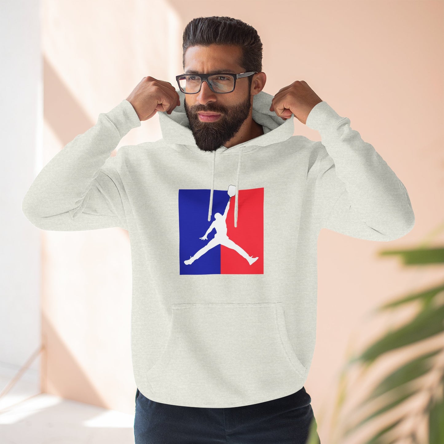 Pickleball Jumper Unisex Premium Pullover Hoodie