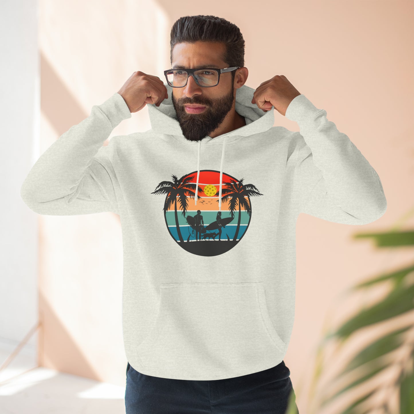 Pickleball Life Lifestyle Gorgeous Unisex Premium Pullover Hoodie