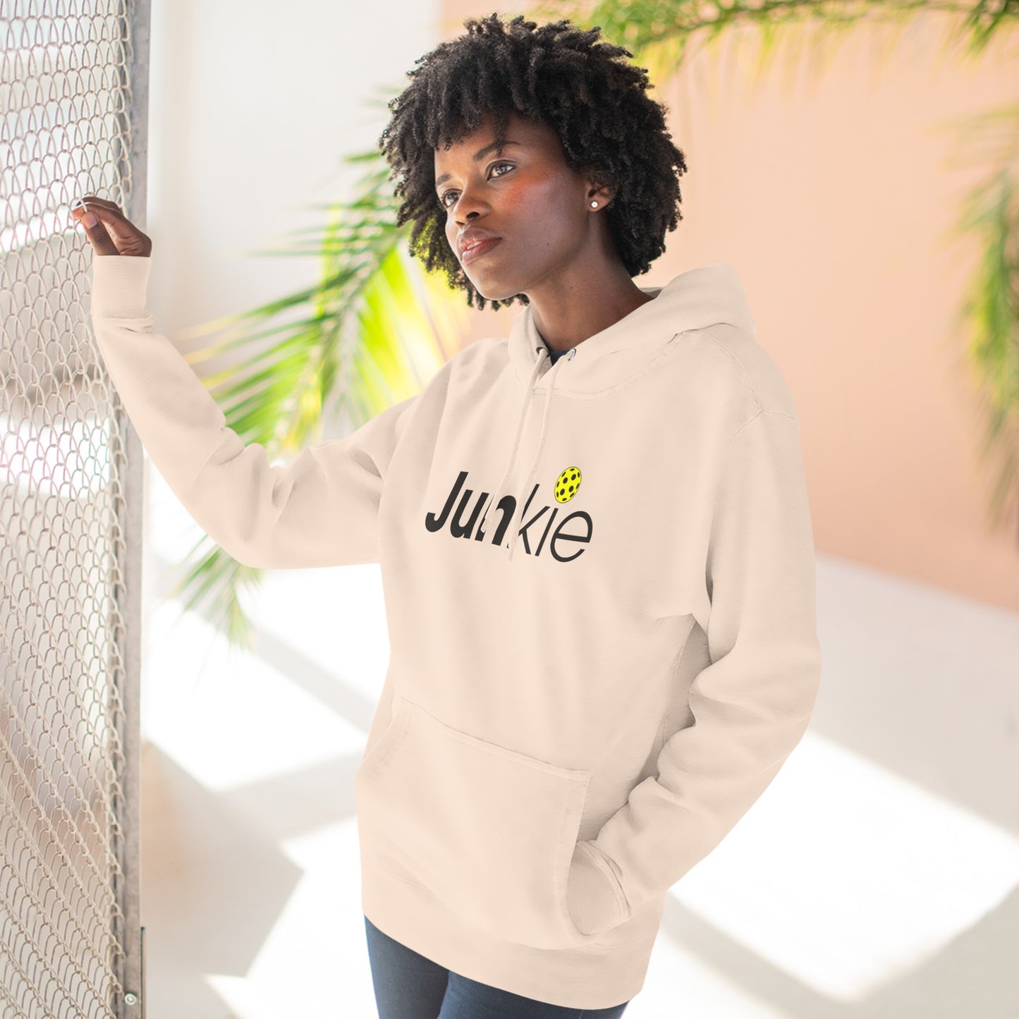 Pickleball Junkie Unisex Premium Pullover Hoodie | Pickleball Junkies