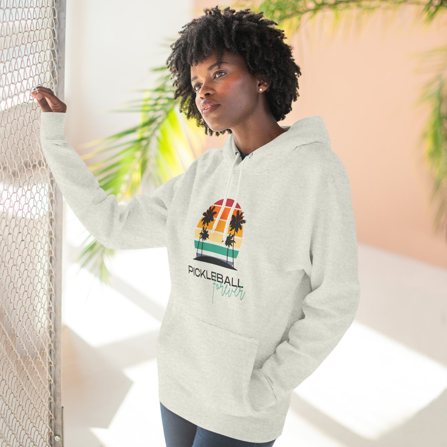 Pickleball Forever Unisex Gorgeous Premium Pullover Hoodie