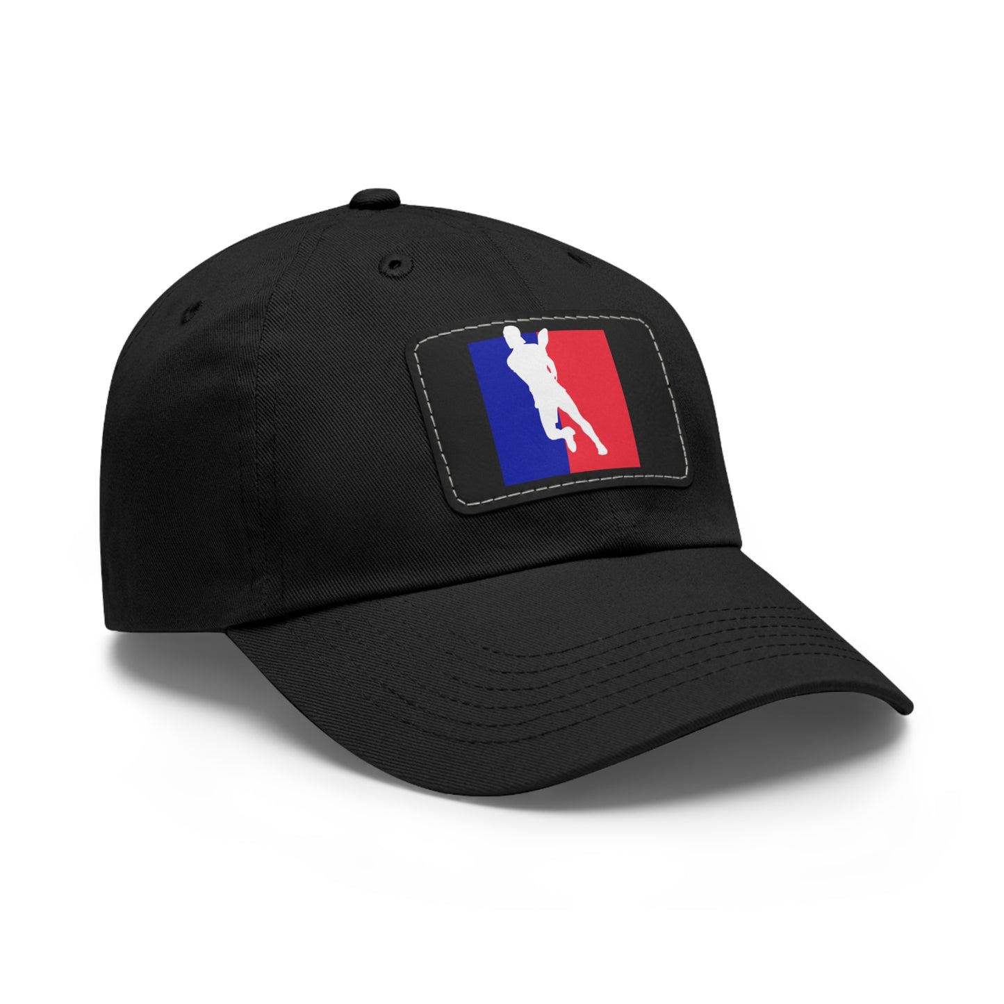 Pickleball Player Logo Hat (printed with leather patch)