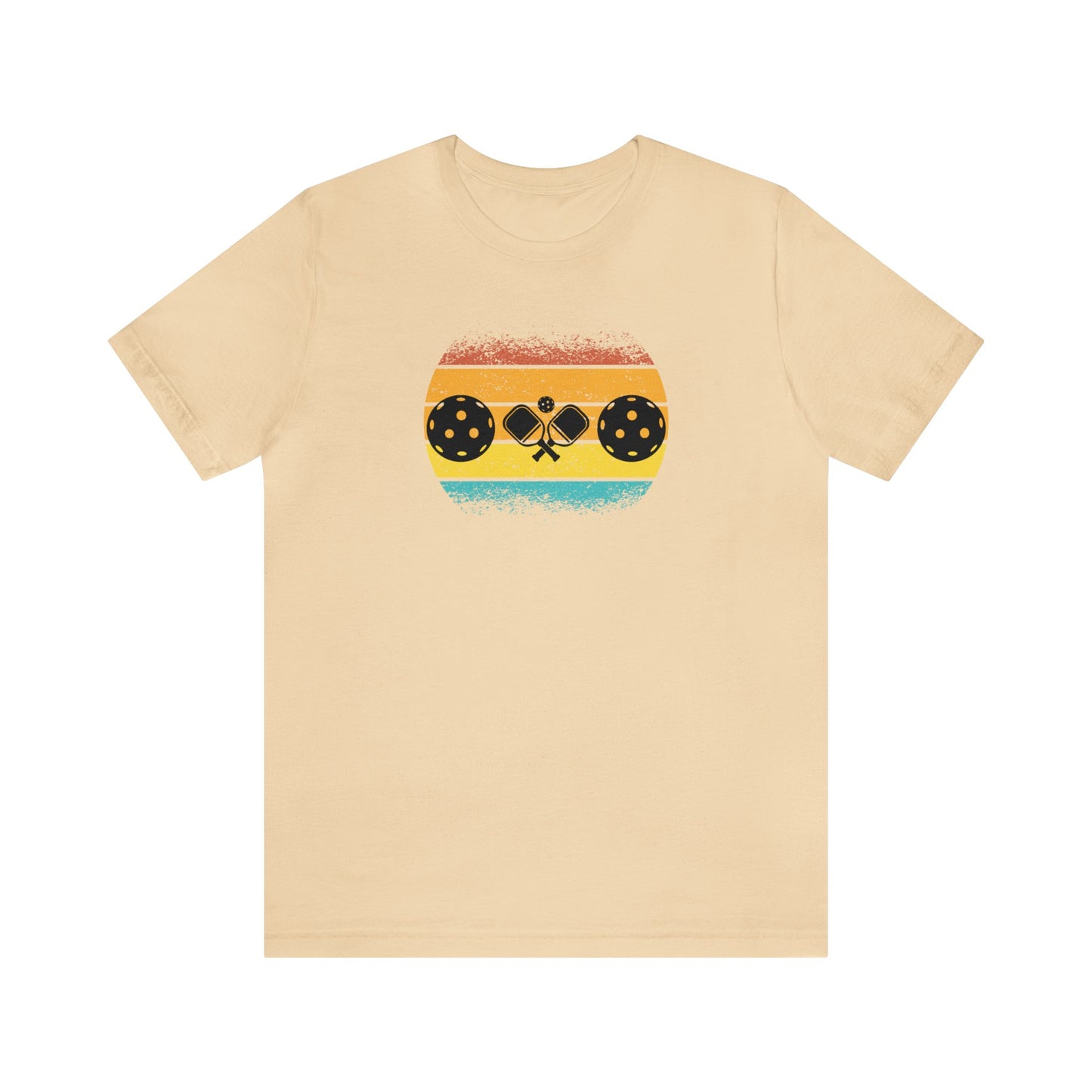 Unisex Tropical Pickleball Sunset Gorgeous Premium T-Shirt