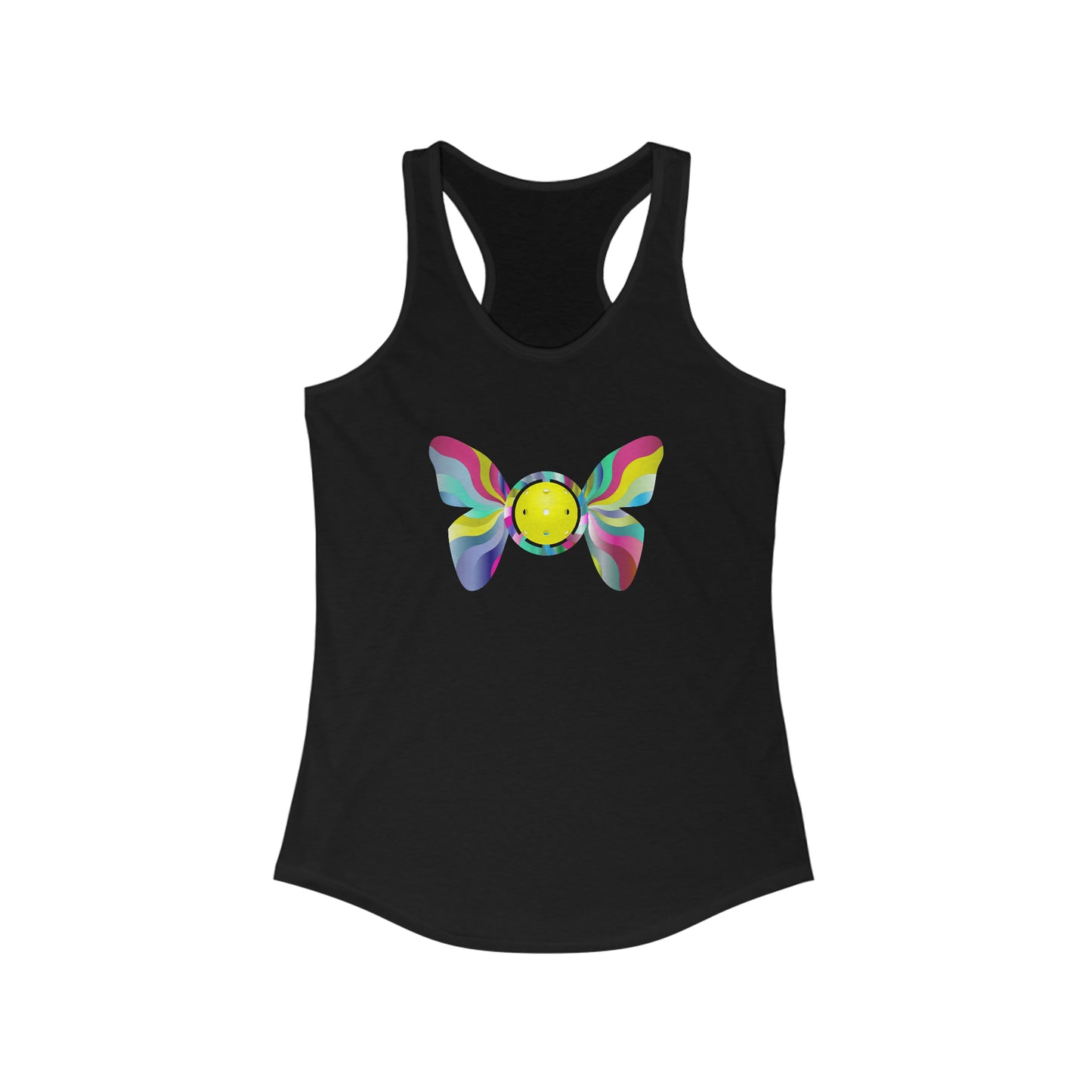 Pickleball Butterfly Women's Super Cute Pickleball Tank Top