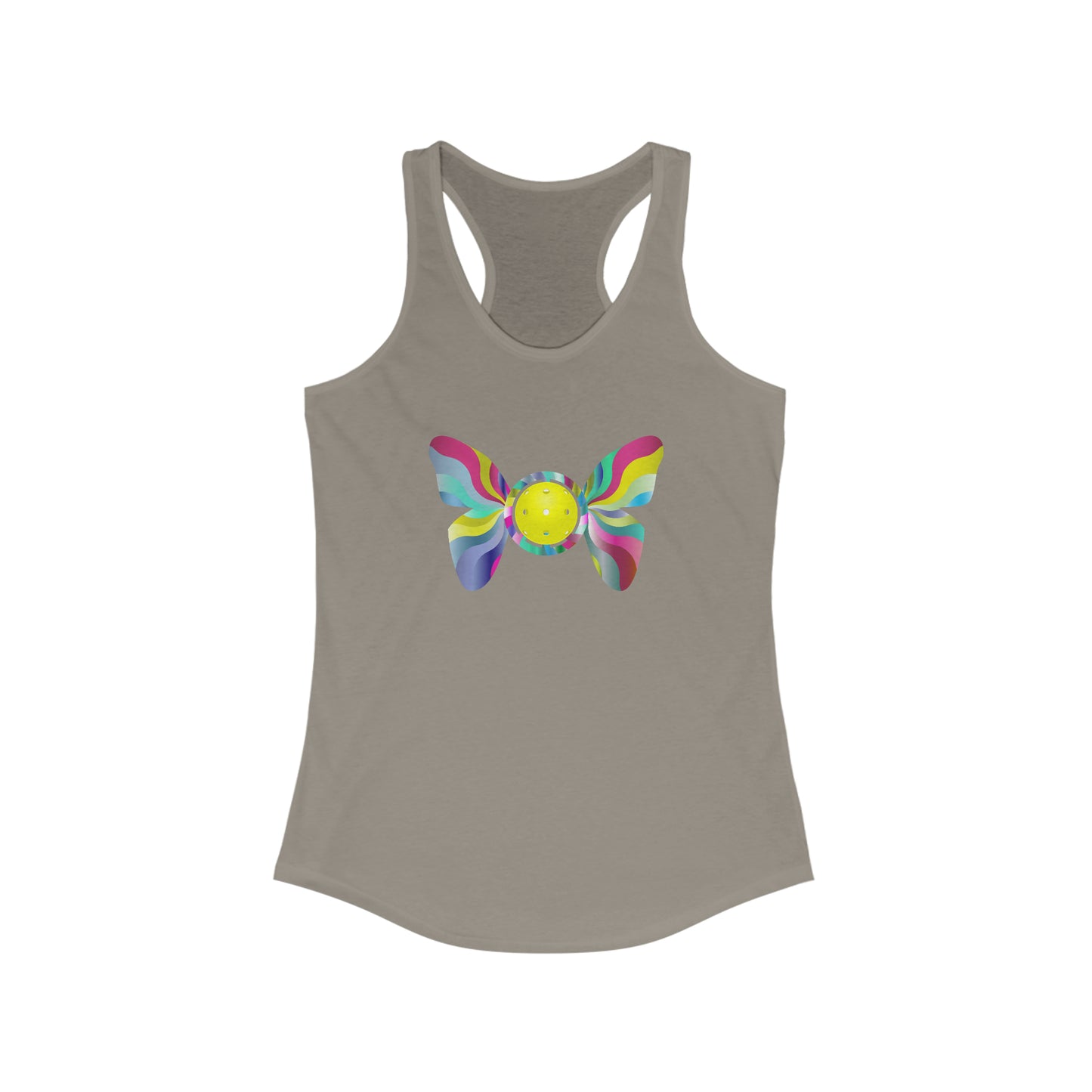 Pickleball Butterfly Women's Super Cute Pickleball Tank Top