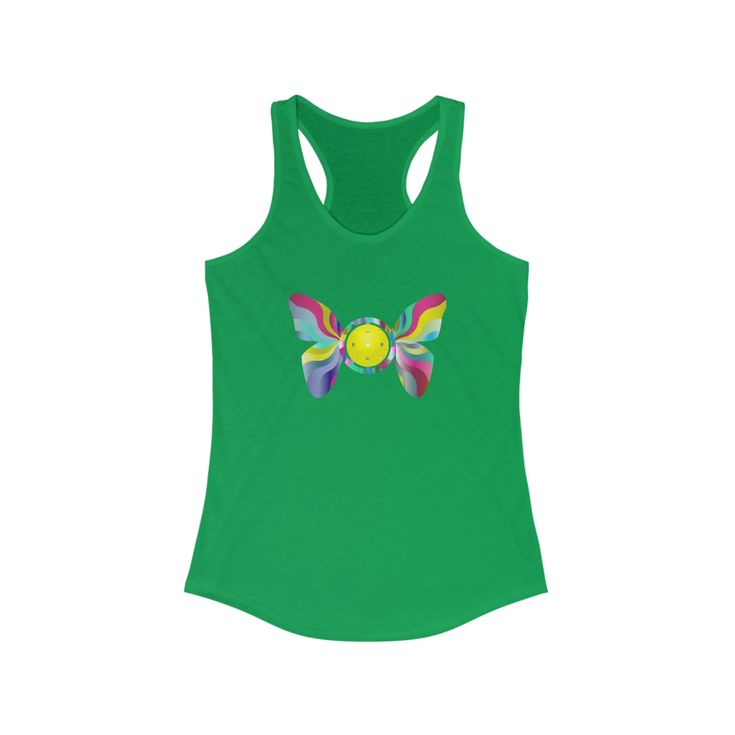 Pickleball Butterfly Women's Super Cute Pickleball Tank Top