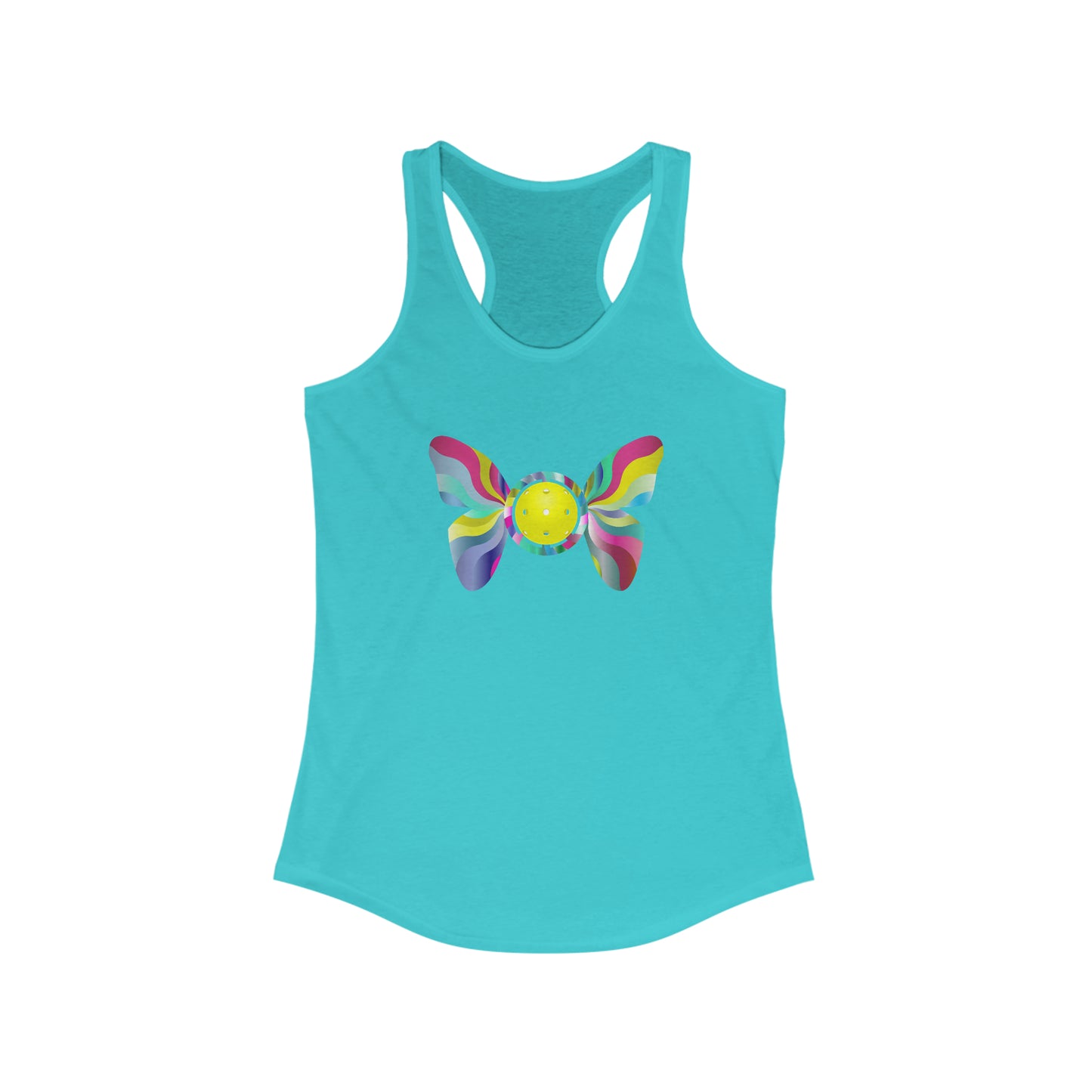 Pickleball Butterfly Women's Super Cute Pickleball Tank Top