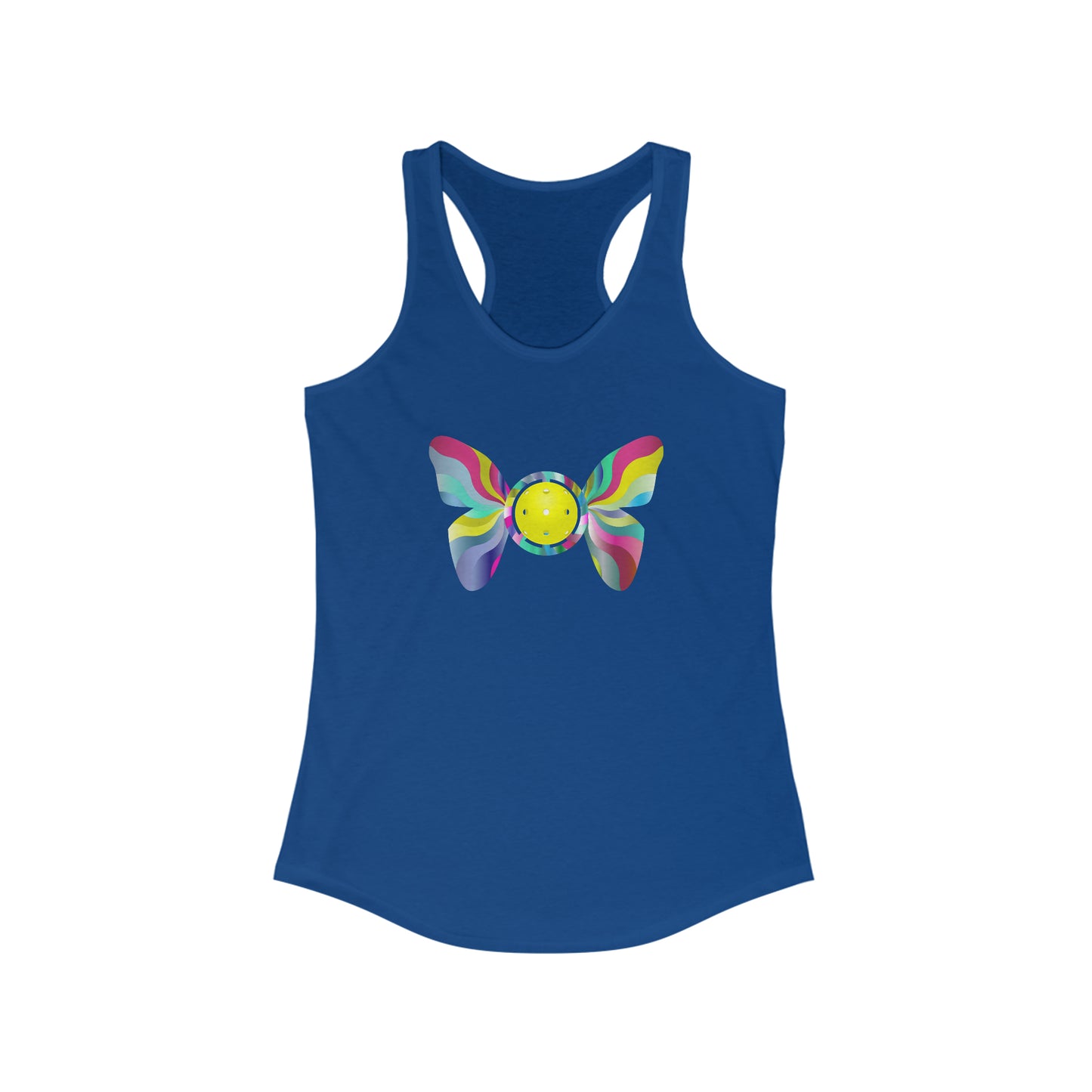 Pickleball Butterfly Women's Super Cute Pickleball Tank Top