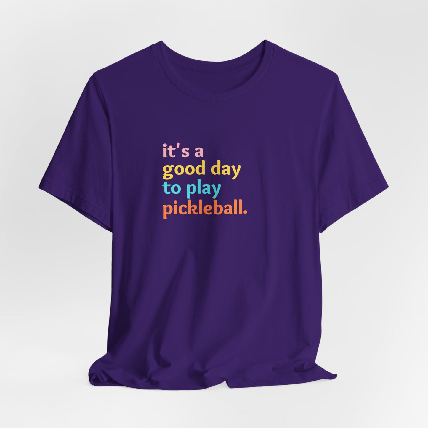 It's A Good Day To Play Pickleball Super Cute Unisex Premium T-Shirt