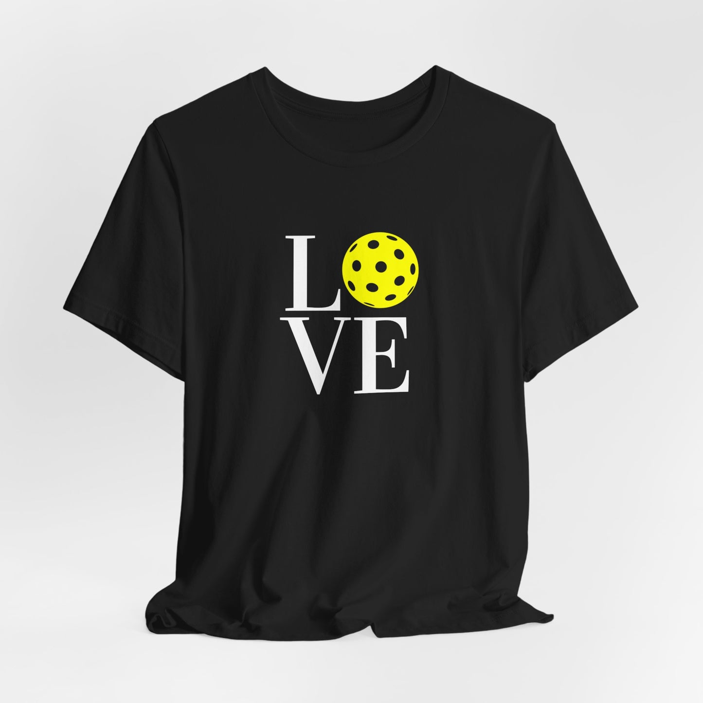 Unisex LOVE Pickleball Design Super Cute Premium T-Shirt