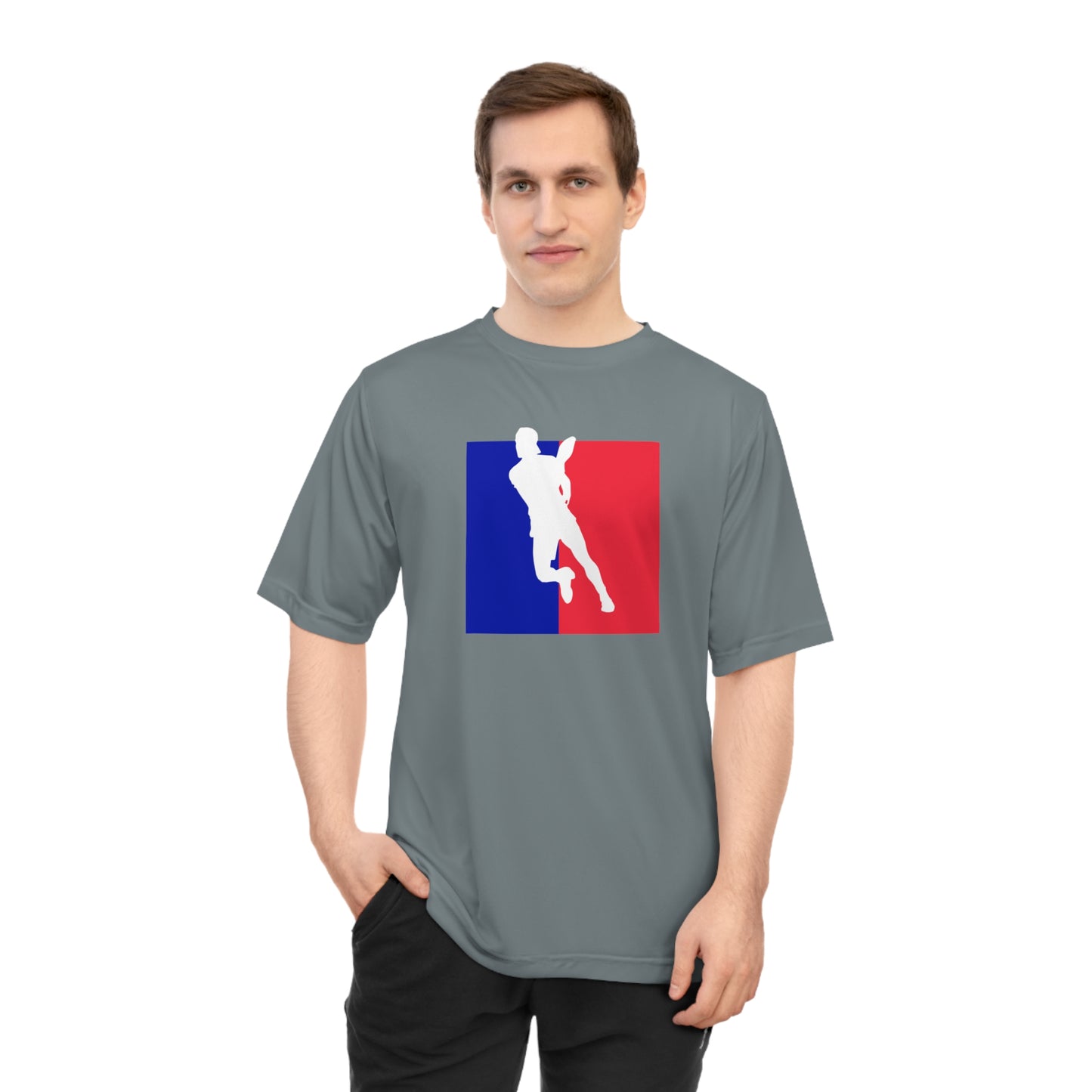 Unisex Pickleball Player Logo Performance T-shirt