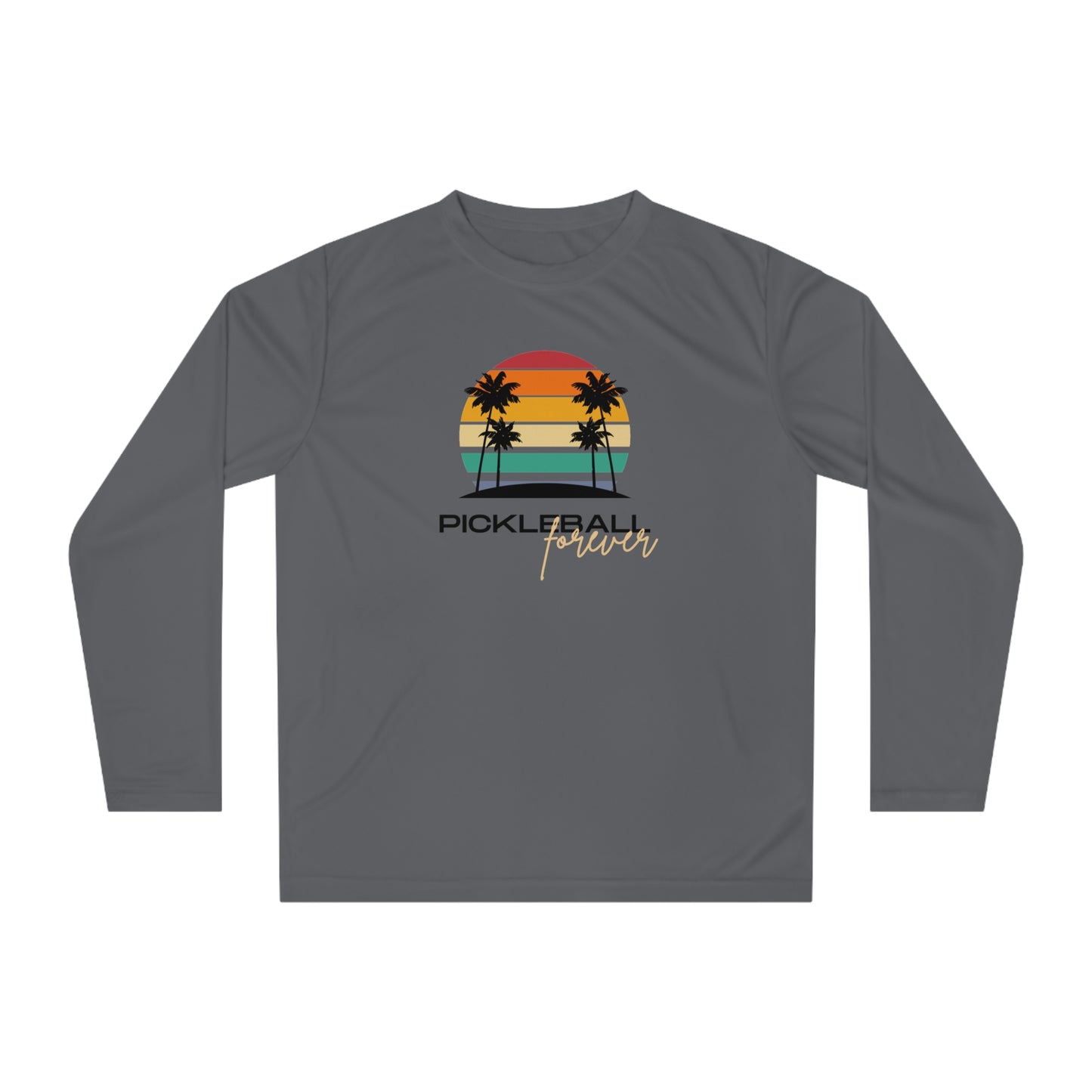 Pickleball Forever Gorgeous Unisex Performance Long Sleeve Shirt